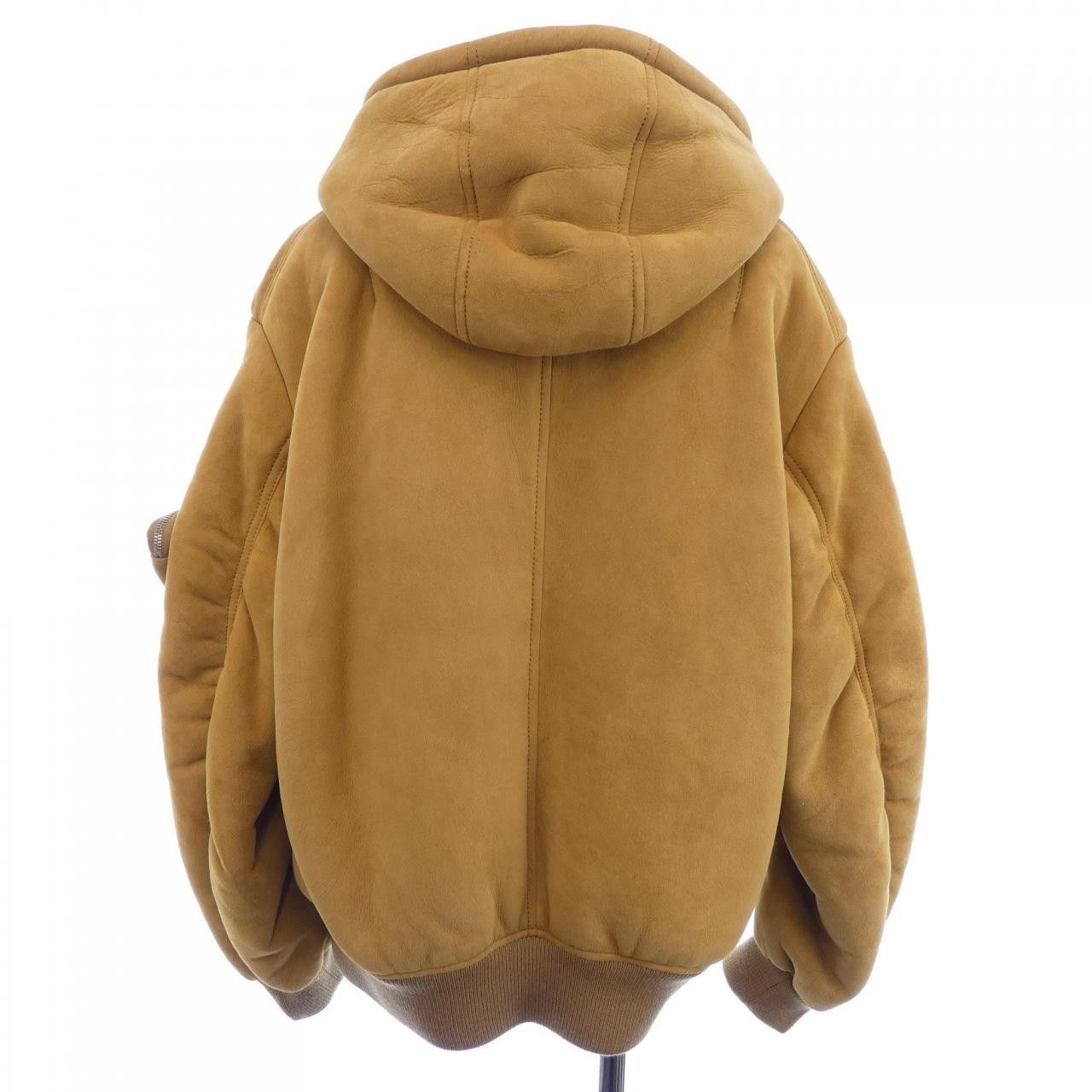 Prada Prada Prada Shearling Jacket Fur Outerwear 58A0861ZXR DUTY FREE for USA Size ONE SIZE - 2 Thumbnail