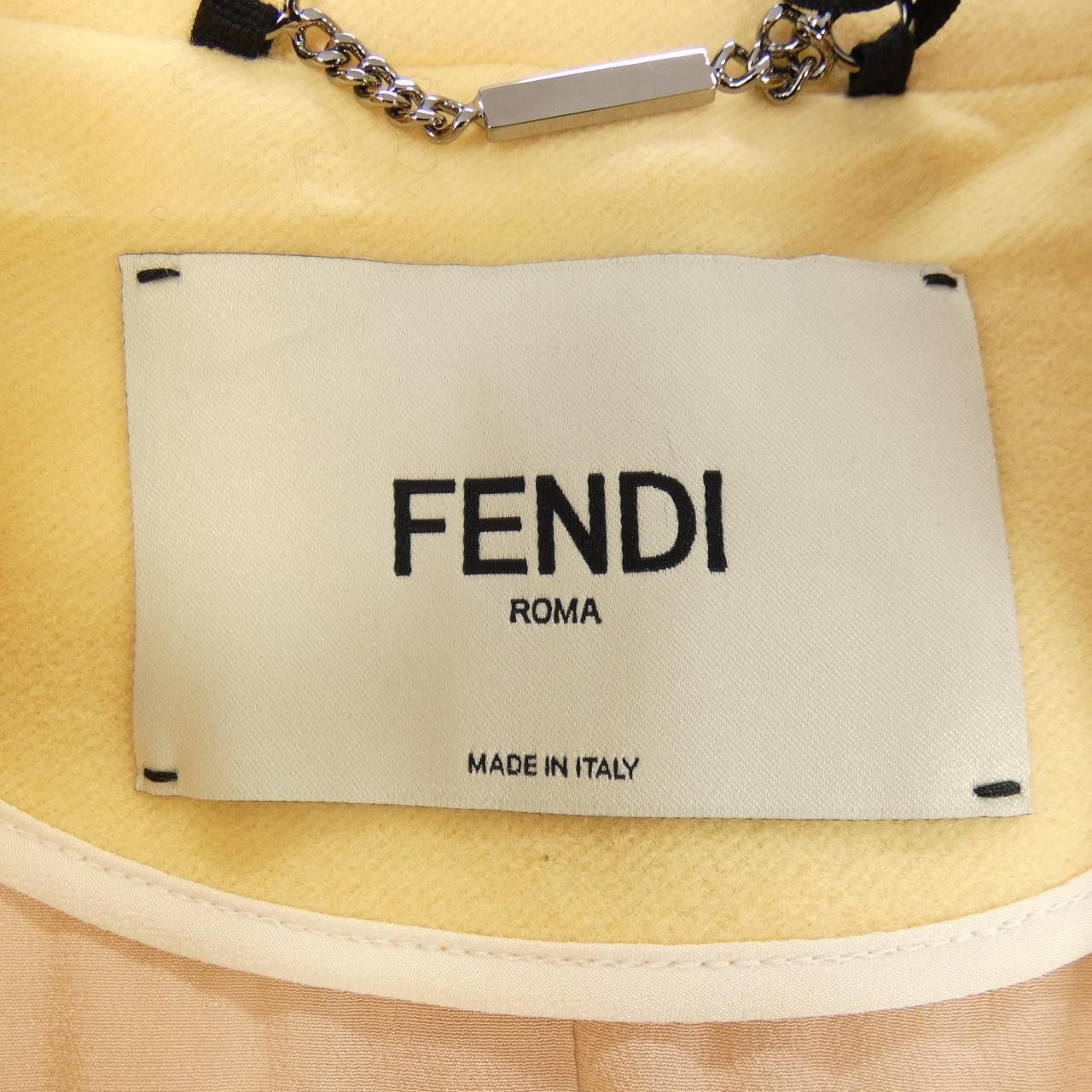 Fendi Fendi Fendi Wool Coat Others Outerwear FF8802AC67 DUTY FREE for USA Size ONE SIZE - 4 Thumbnail