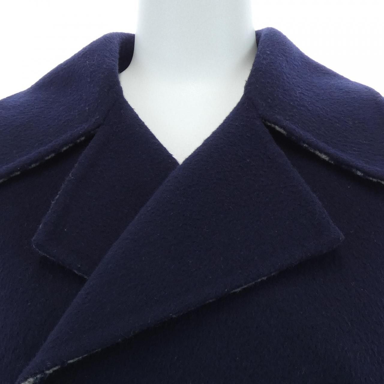 Dior Dior Christian Dior Dior Oblique Double Face Wool Coat Textile Outerwear 110C08A1375 DUTY FREE for USA Size ONE SIZE - 5 Thumbnail
