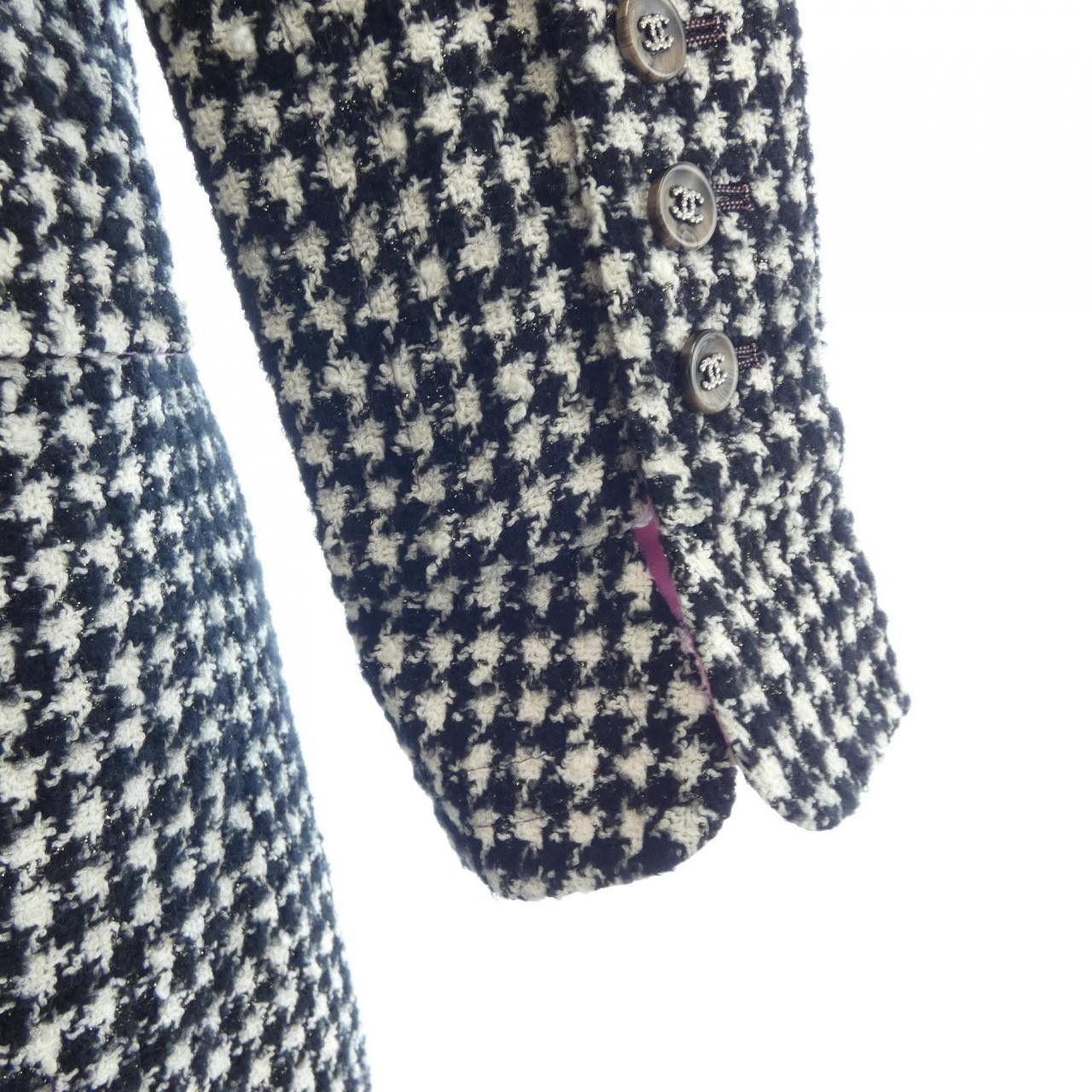 Chanel Chanel Chanel LOOK7 Wool Coat Others Outerwear P77681V69306 DUTY FREE for USA Size ONE SIZE - 7 Thumbnail