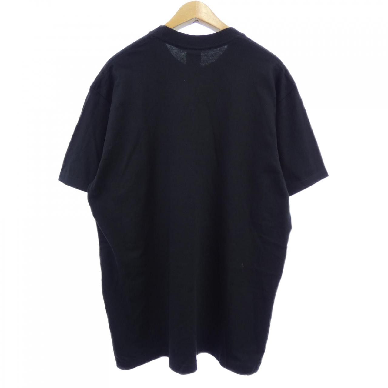 Supreme Supreme Supreme Burberry Box Logo Cotton T Shirt Textile T-Shirts BURBERRYBOXLOGO DUTY FREE for USA Size ONE SIZE - 2 Thumbnail