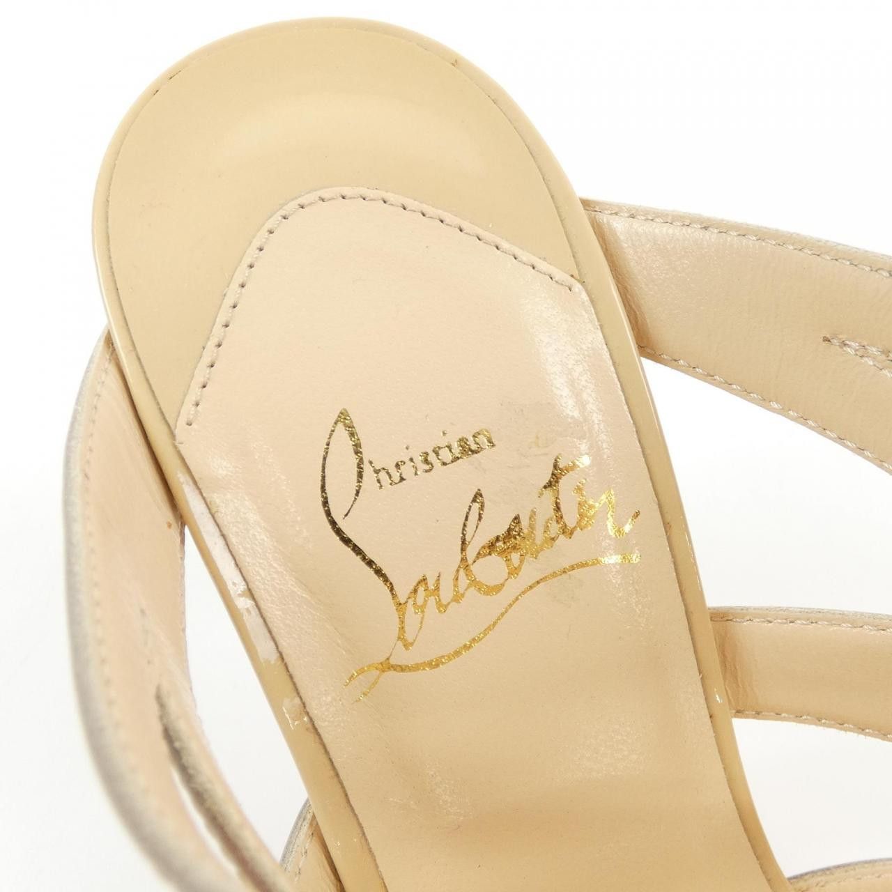 Christian Louboutin Christian Louboutin Christian Louboutin Leather Sandals Leather Shoes 1100315 DUTY FREE for USA Size ONE SIZE - 6 Thumbnail