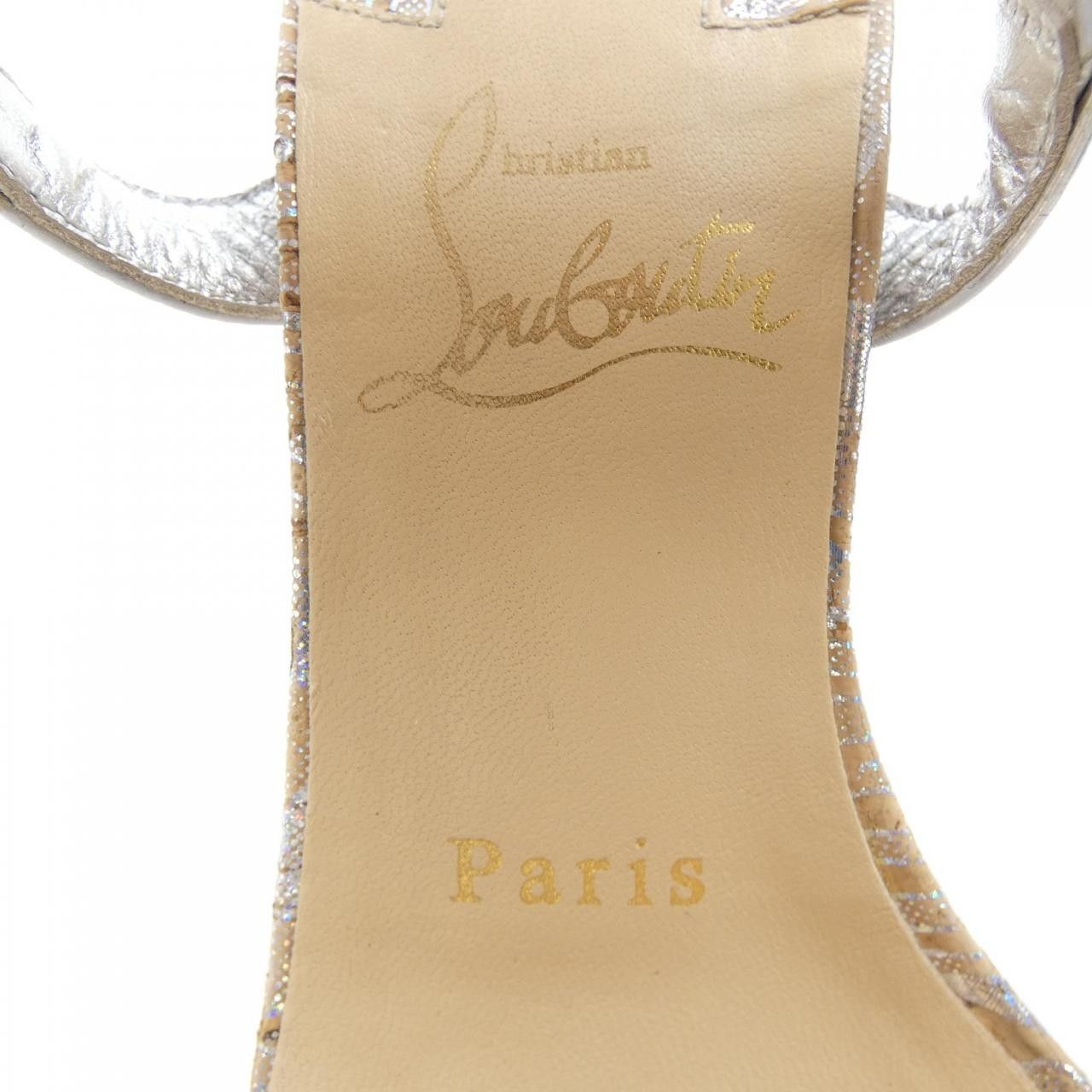 Christian Louboutin Christian Louboutin Christian Louboutin Leather Sandals Leather Shoes DUTY FREE for USA Size ONE SIZE - 6 Thumbnail
