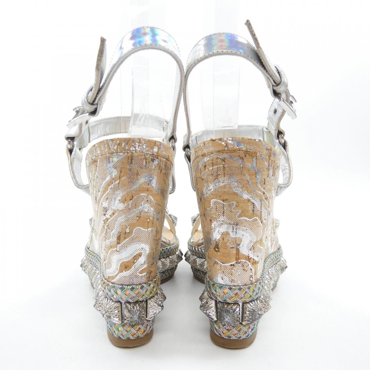 Christian Louboutin Christian Louboutin Christian Louboutin Leather Sandals Leather Shoes DUTY FREE for USA Size ONE SIZE - 5 Thumbnail