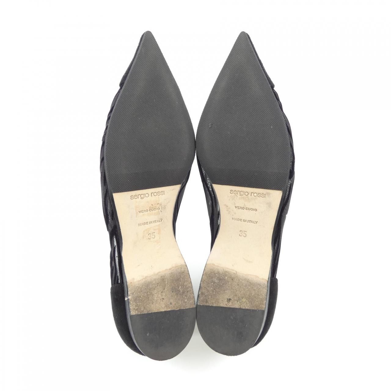 Other Other Sergio Rossi Flat Shoes Leather Shoes DUTY FREE for USA Size ONE SIZE - 4 Thumbnail