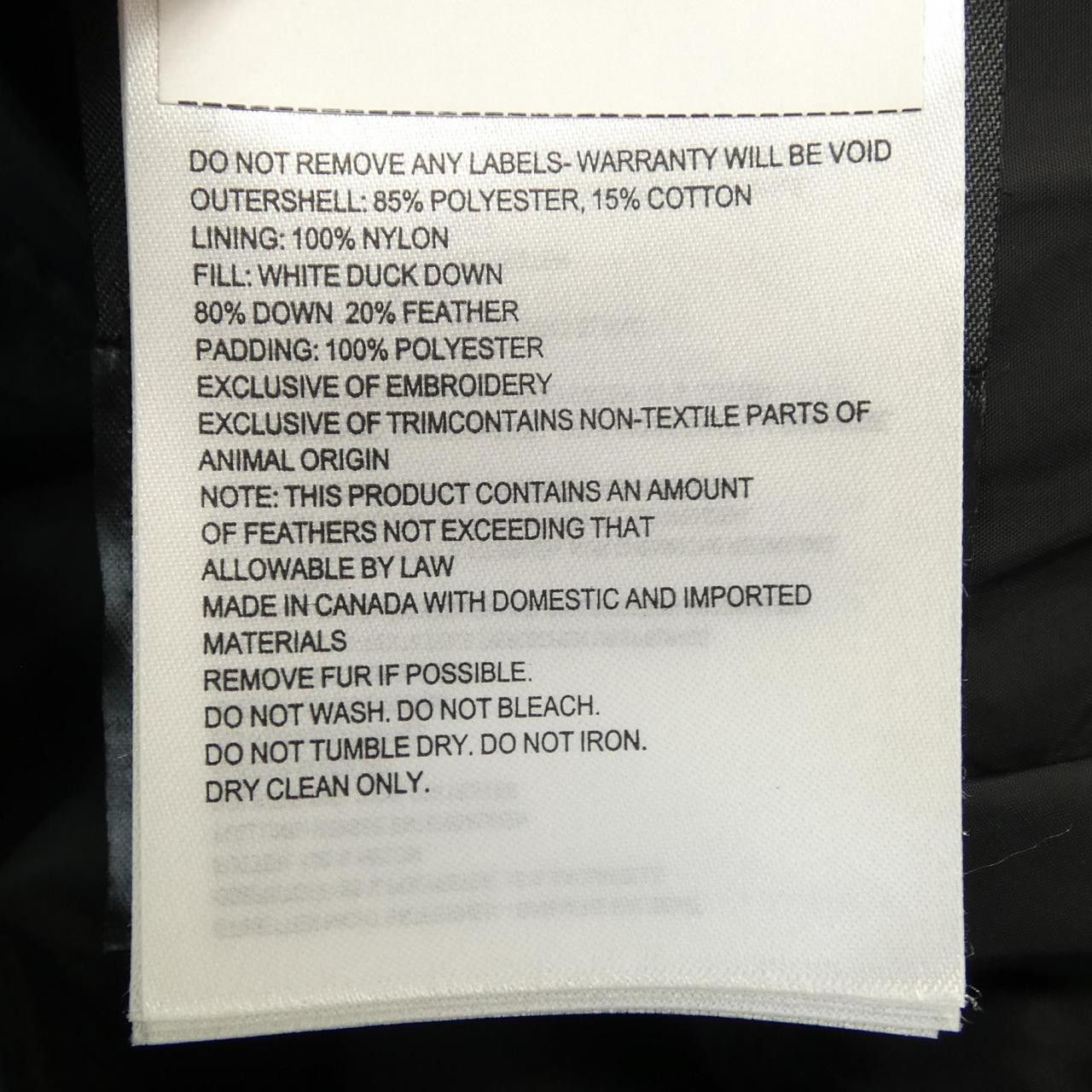 Canada Goose Canada Goose Canada Goose MACKENZIE Down Coat Textile Outerwear 2302JL DUTY FREE for USA Size ONE SIZE - 3 Thumbnail