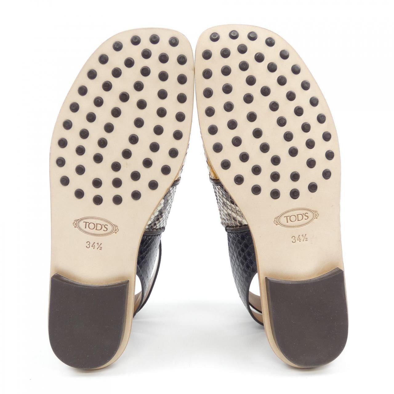 Tod's Tod's TOD'S Leather Sandals Leather Shoes DUTY FREE for USA Size ONE SIZE - 4 Thumbnail