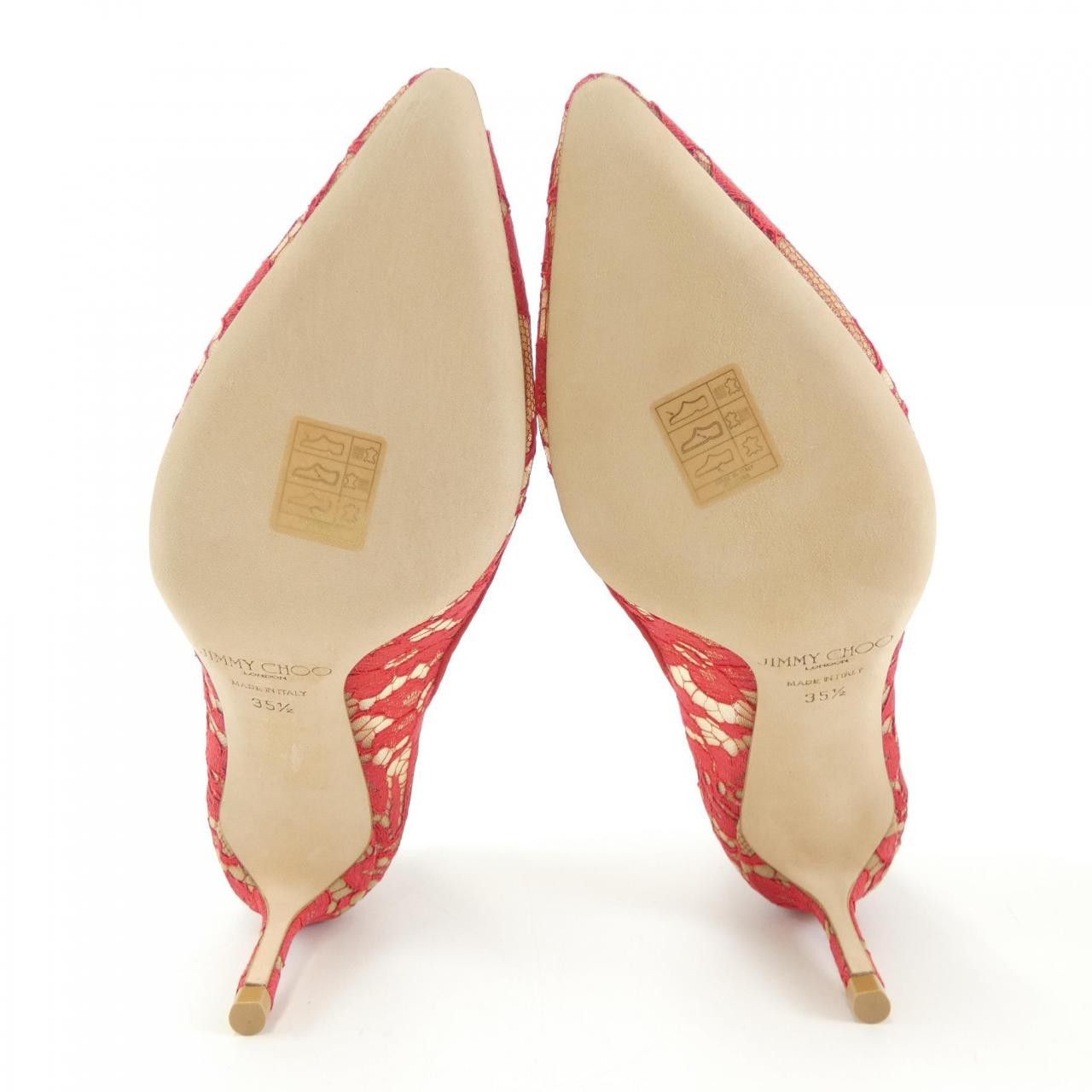Jimmy Choo Jimmy Choo JIMMY CHOO Pumps Leather Shoes DUTY FREE for USA Size ONE SIZE - 4 Thumbnail