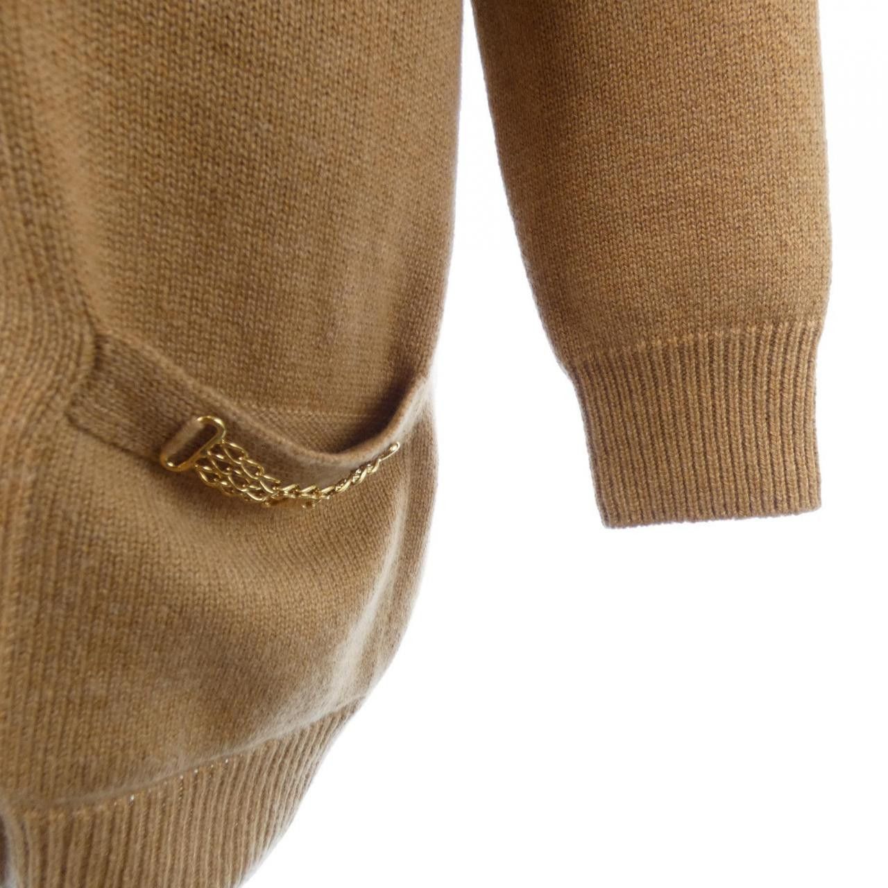 Celine Celine CELINE TRIOMPHE Cashmere Long Cardigan Textile Outerwear 2A03A152I DUTY FREE for USA Size ONE SIZE - 6 Thumbnail