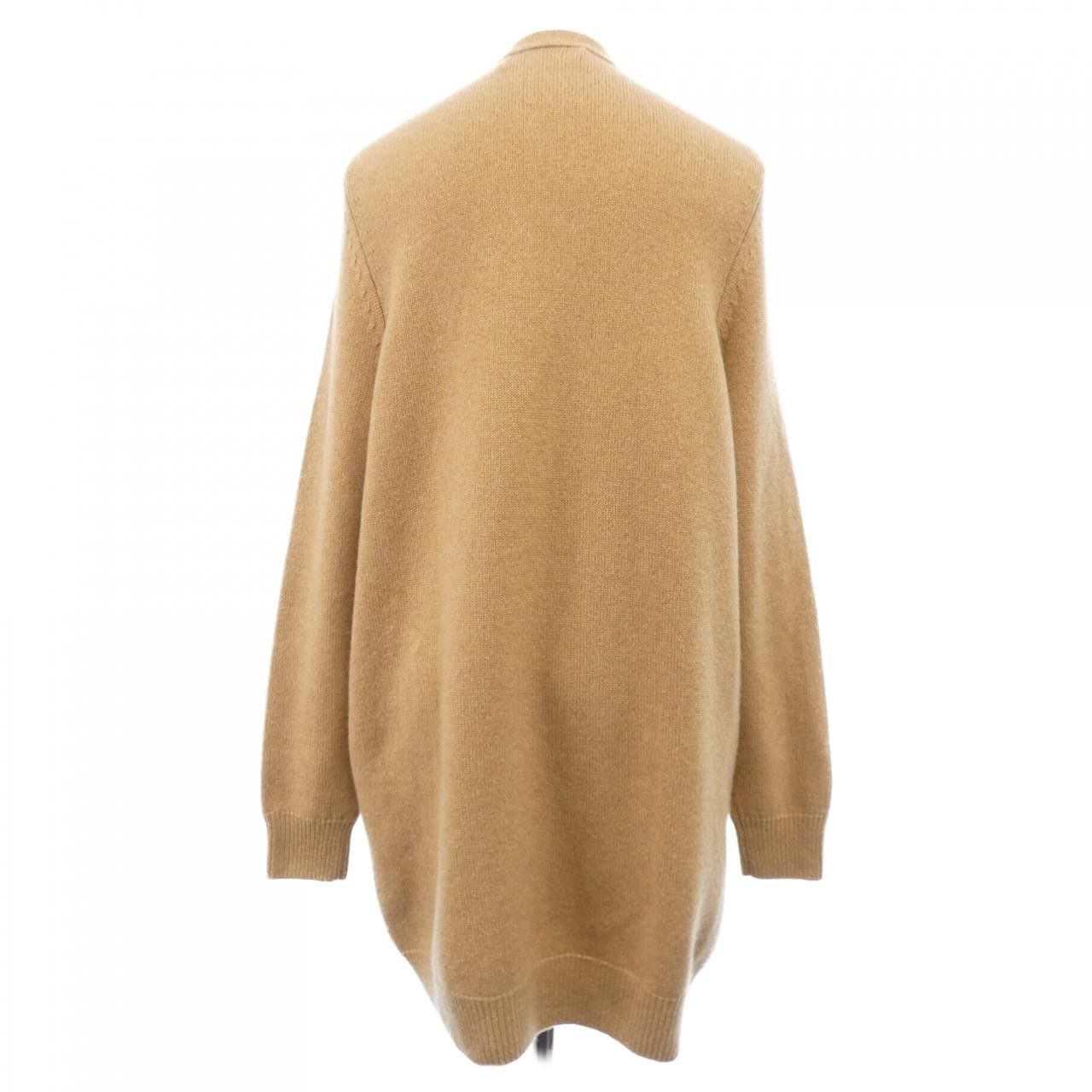 Celine Celine CELINE TRIOMPHE Cashmere Long Cardigan Textile Outerwear 2A03A152I DUTY FREE for USA Size ONE SIZE - 2 Thumbnail