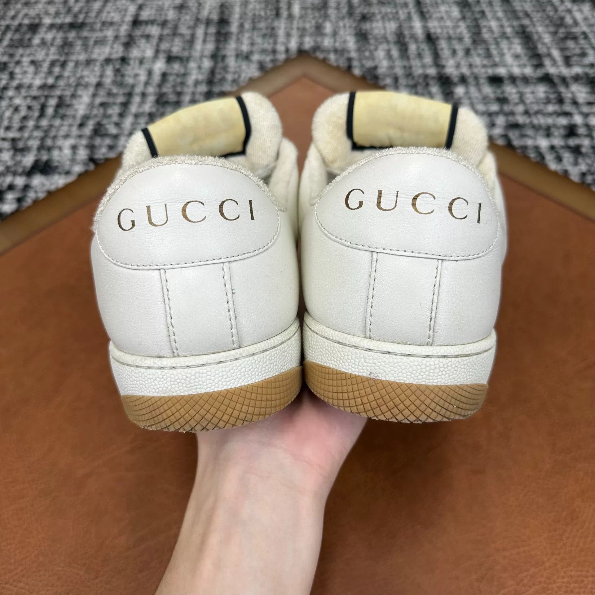 Gucci Gucci Denim Blue Lowtop Sneakers 6 Men Size US 6 / EU 39 - 4 Thumbnail