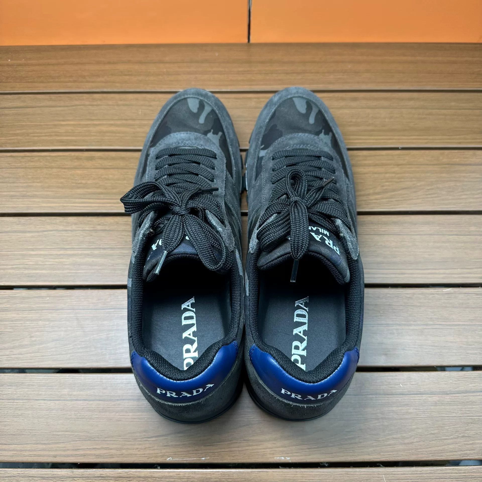 Prada Prada Casual Camo Lowtop Sneakers 10 Men Size US 10 / EU 43 - 6 Thumbnail