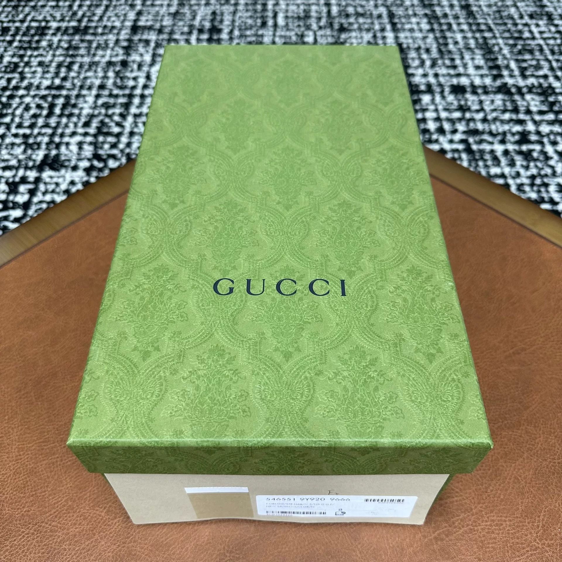 Gucci Gucci Leather Green Lowtop Sneakers 9 Men Size US 9 / EU 42 - 9 Thumbnail