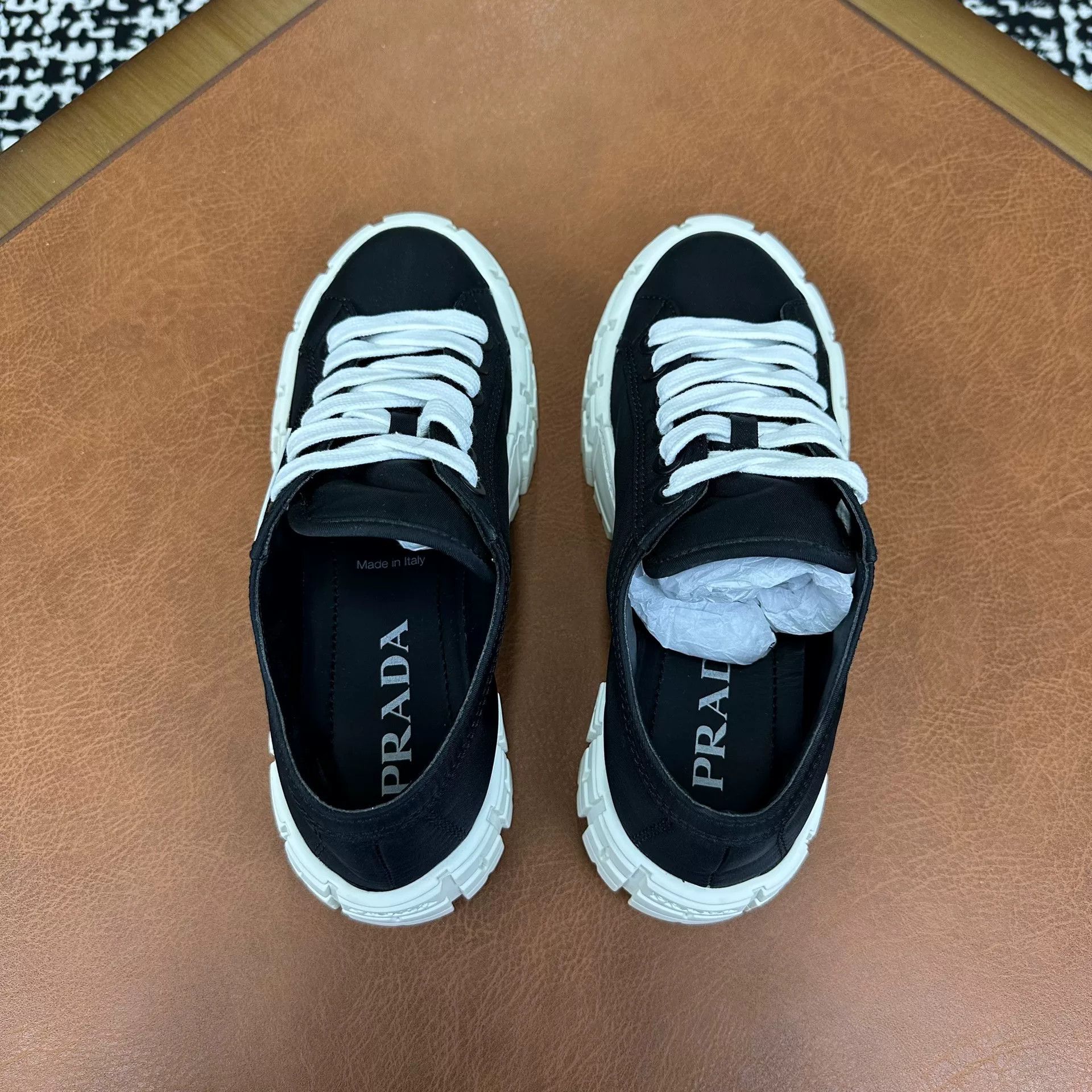 Prada Prada Lightweight Black Lowtop Sneakers it_35 Women Size US 5 / IT 35 - 4 Thumbnail
