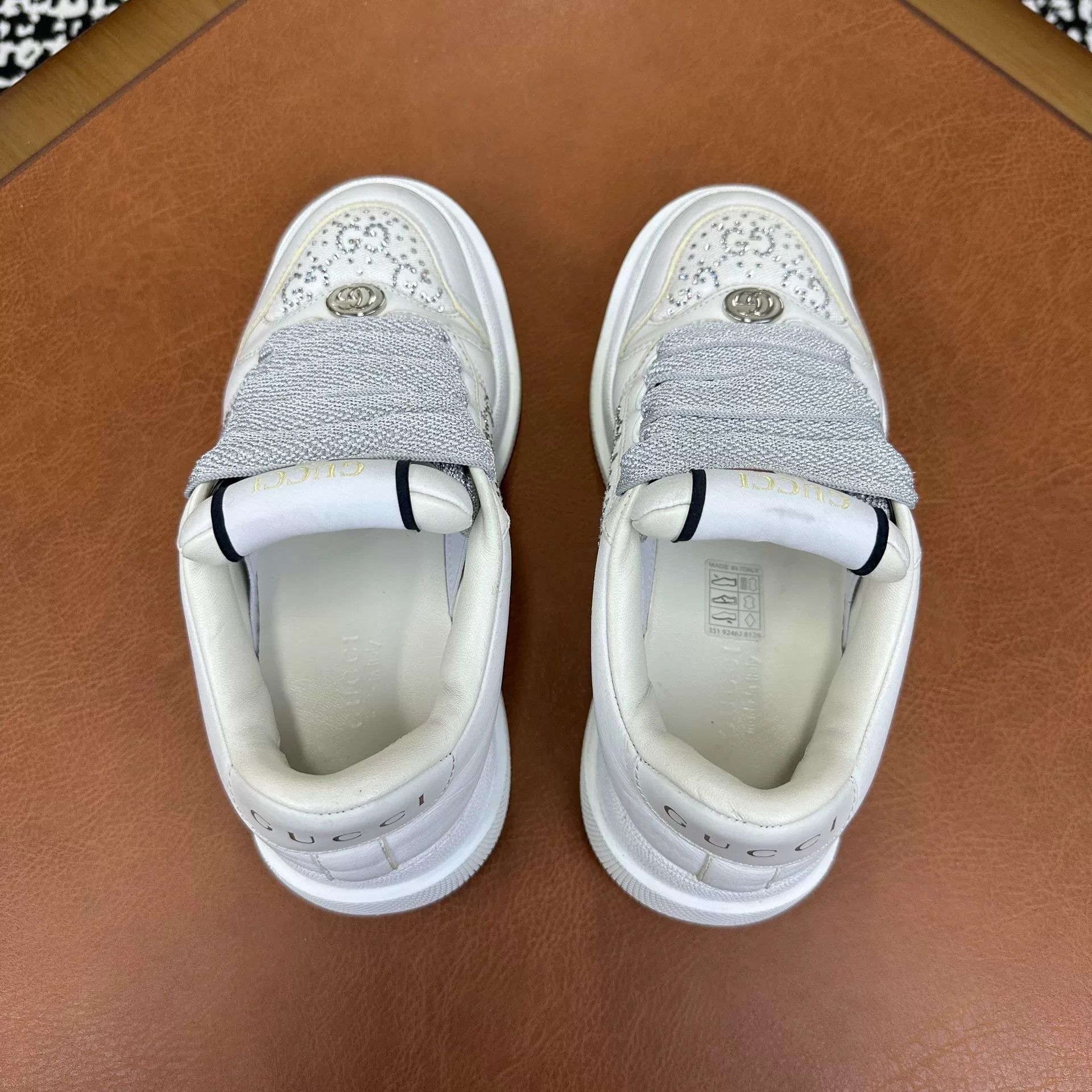 Gucci Gucci Gray Lowtop Sneakers it_34-5 Women Size US 4.5 / IT 34.5 - 4 Thumbnail