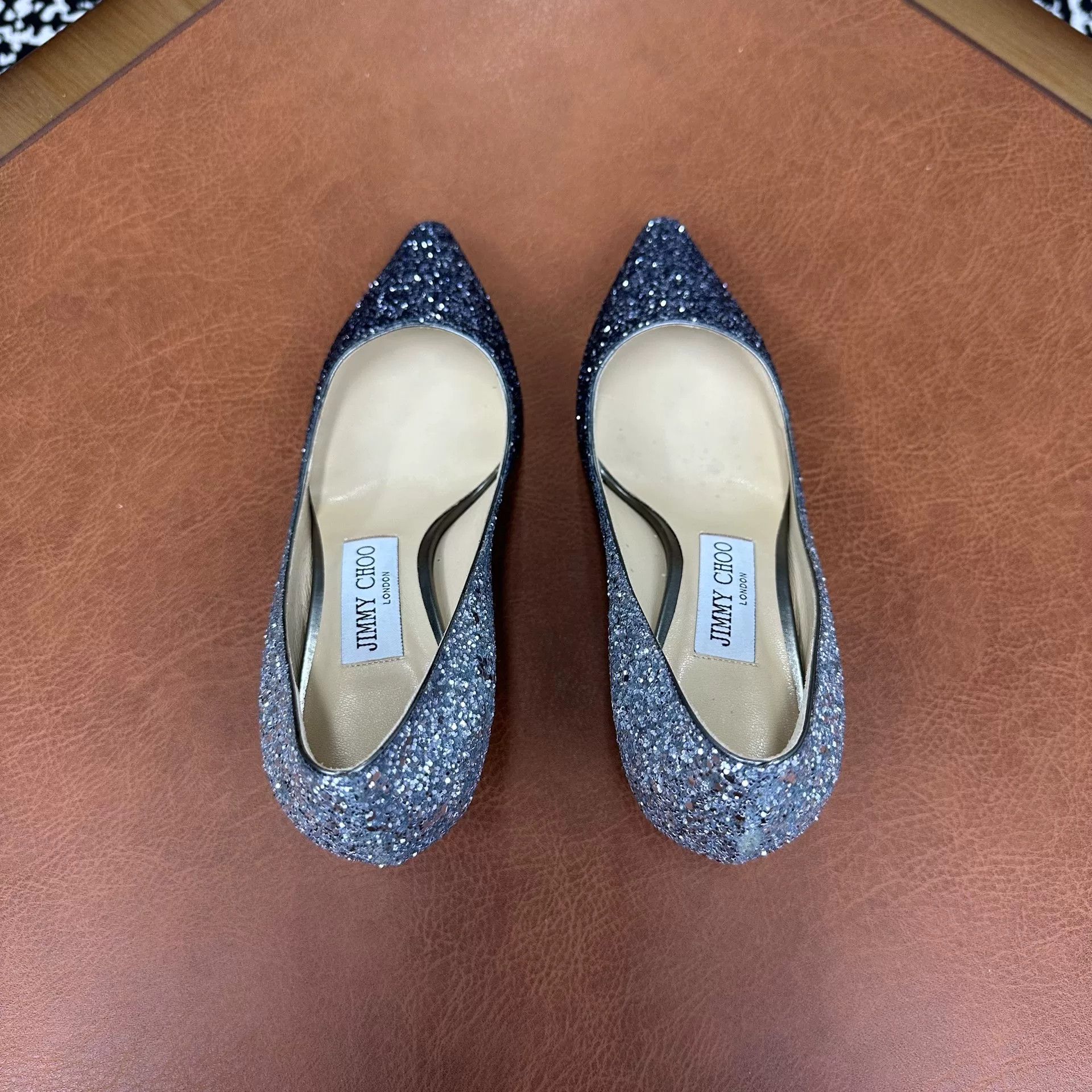 Jimmy Choo Jimmy Choo Silver Lowtop Sneakers it_35 Women Size US 5 / IT 35 - 7 Thumbnail