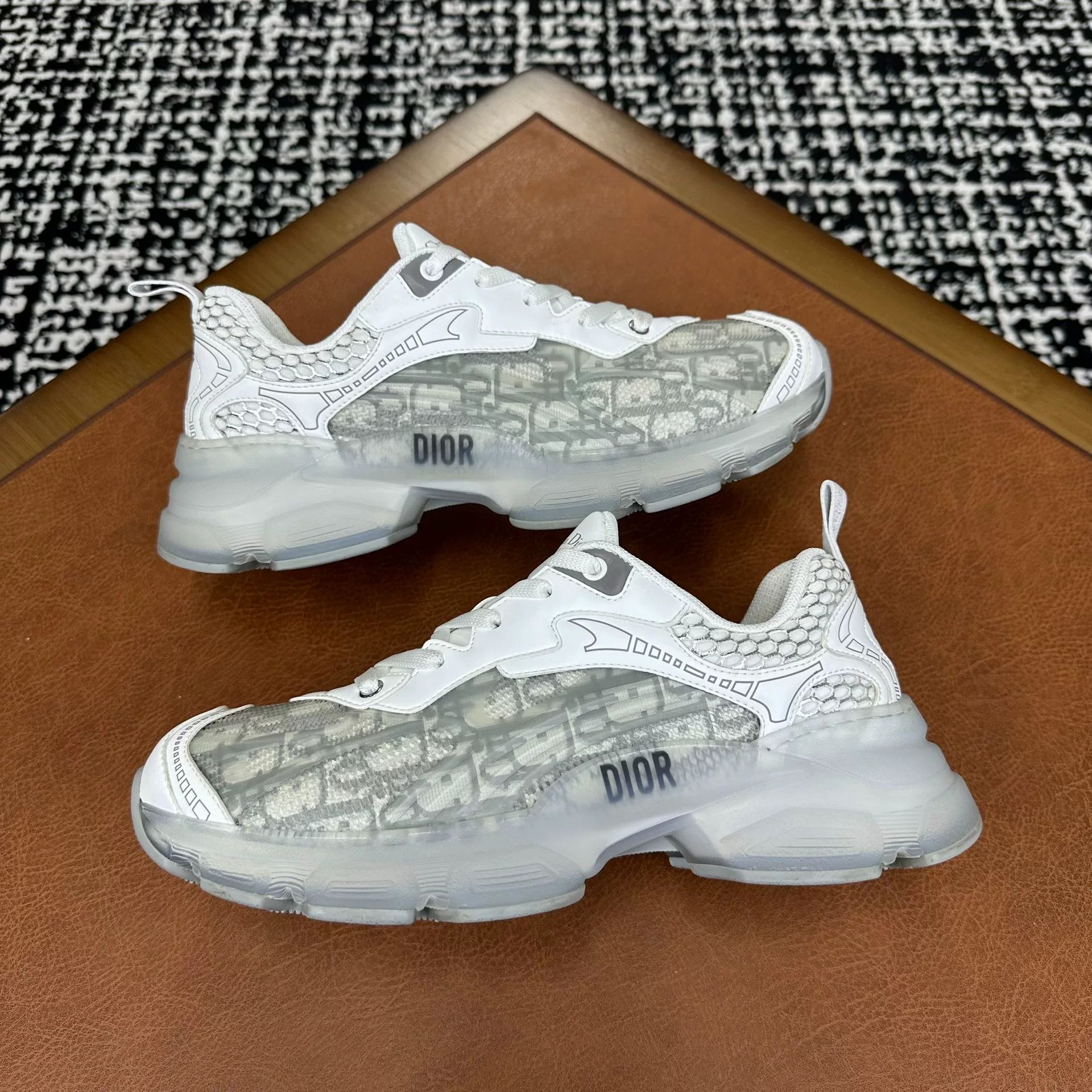 Dior Dior Casual Gray Lowtop Sneakers it_39-5 Women Size US 9.5 / IT 39.5 - 6 Thumbnail