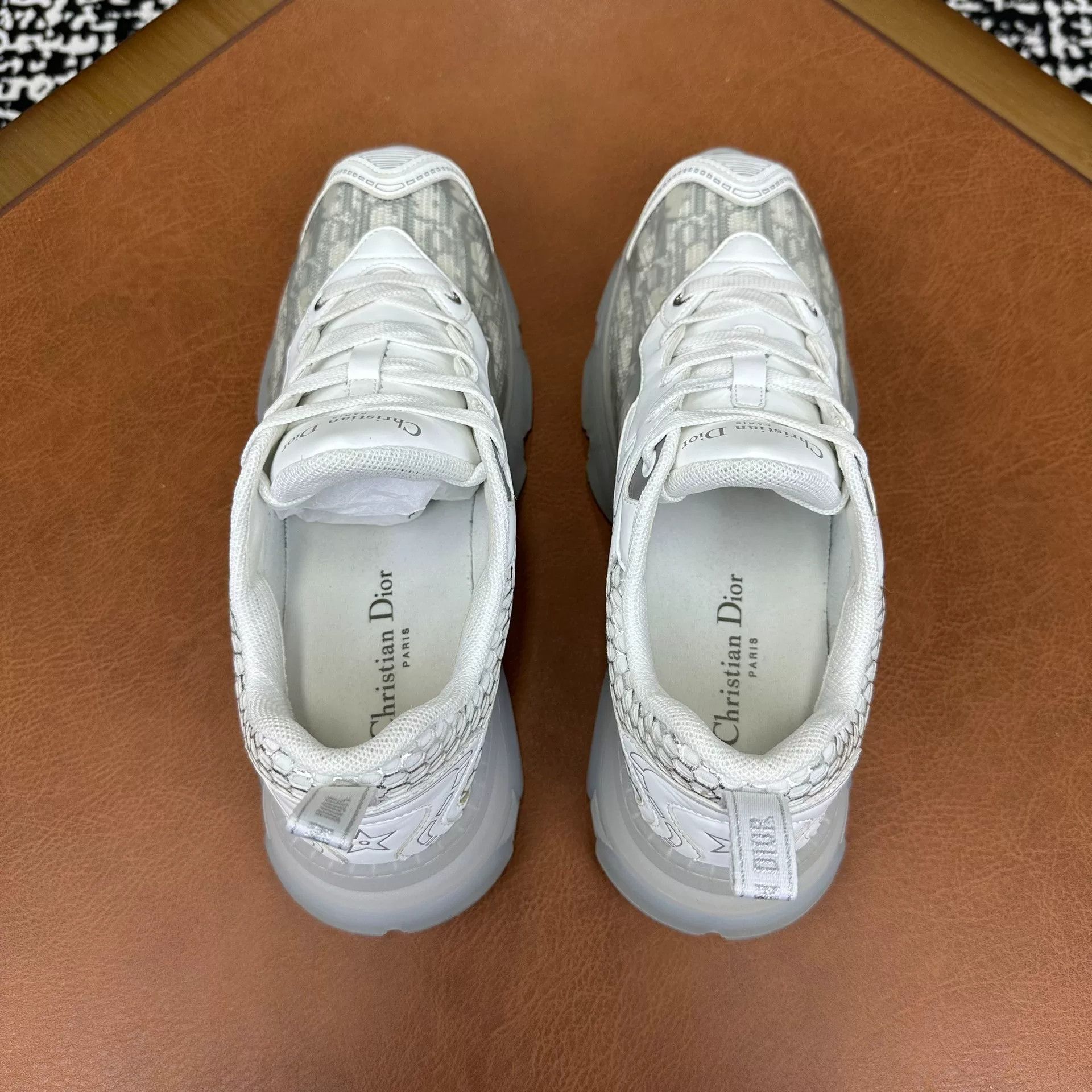 Dior Dior Casual Gray Lowtop Sneakers it_39-5 Women Size US 9.5 / IT 39.5 - 4 Thumbnail