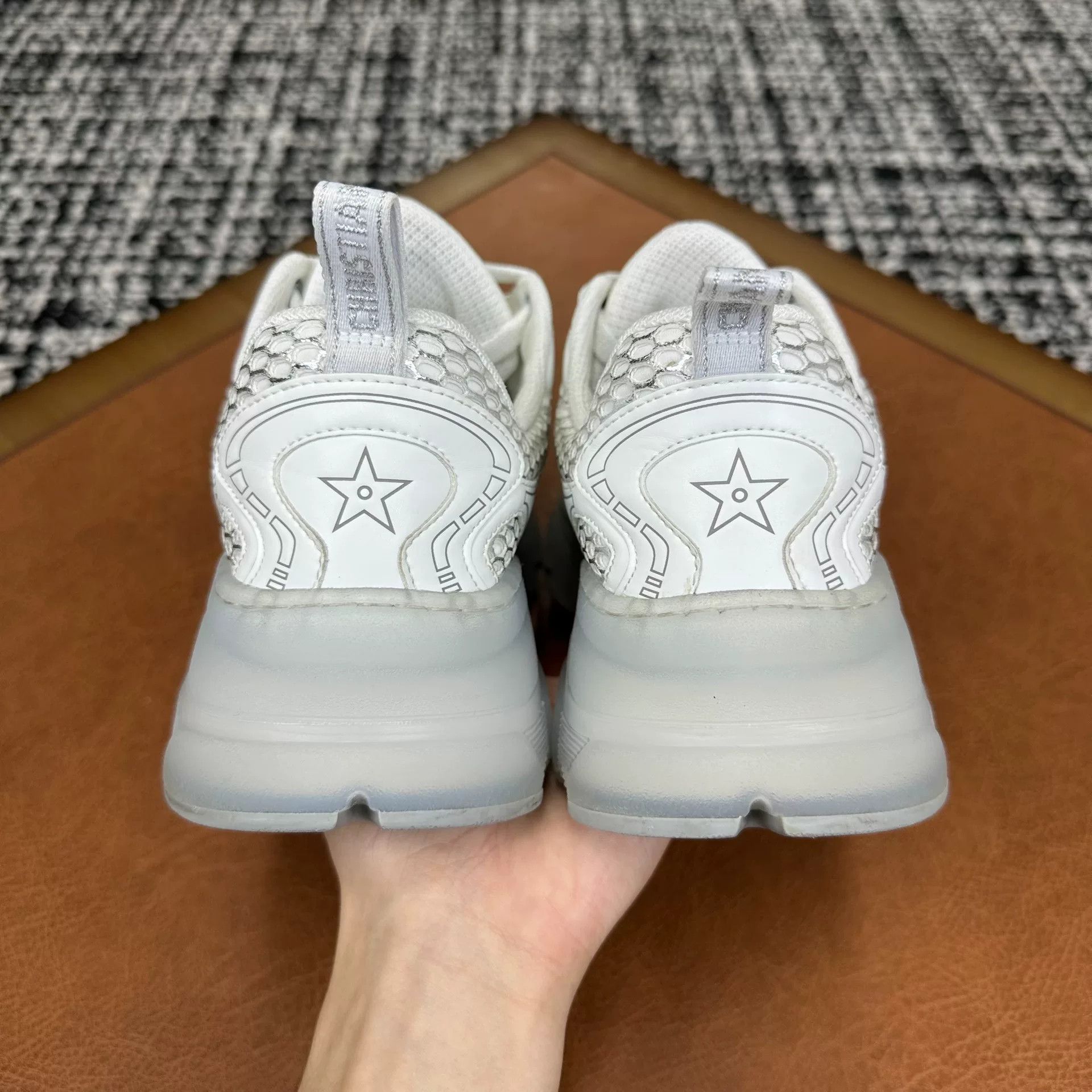 Dior Dior Casual Gray Lowtop Sneakers it_39-5 Women Size US 9.5 / IT 39.5 - 3 Thumbnail