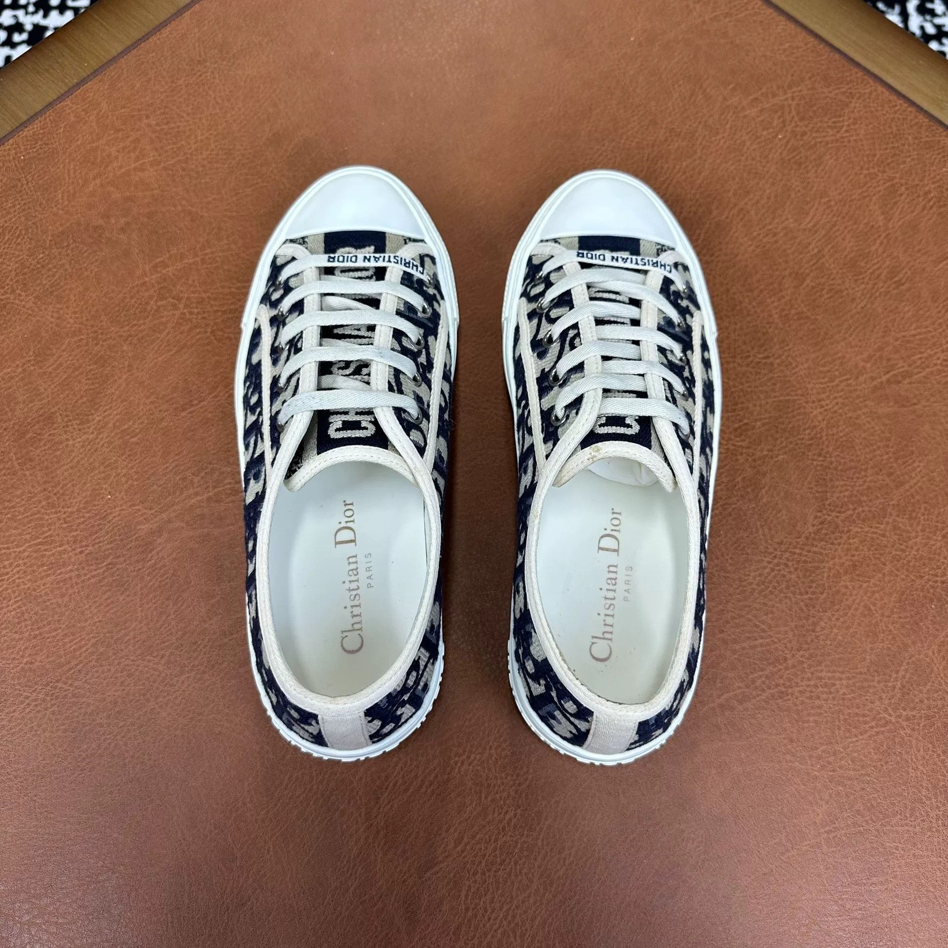 Dior Dior Retro Embroidered Lowtop Sneakers it_36-5 Women Size US 6.5 / IT 36.5 - 8 Thumbnail
