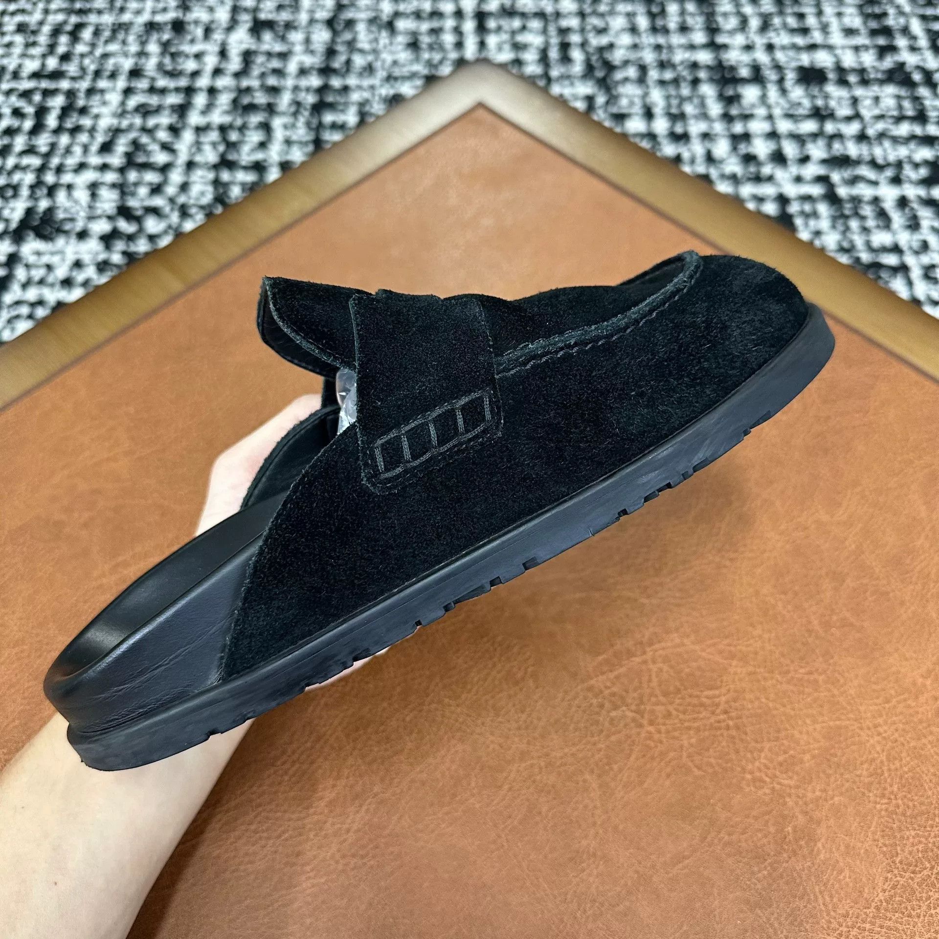 Hermes Hermes Black Sandals it_36-5 Women Size US 6.5 / IT 36.5 - 5 Thumbnail