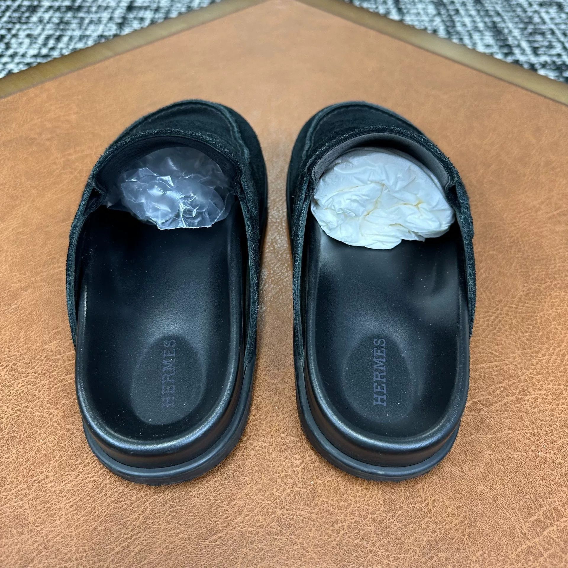 Hermes Hermes Black Sandals it_36-5 Women Size US 6.5 / IT 36.5 - 3 Thumbnail