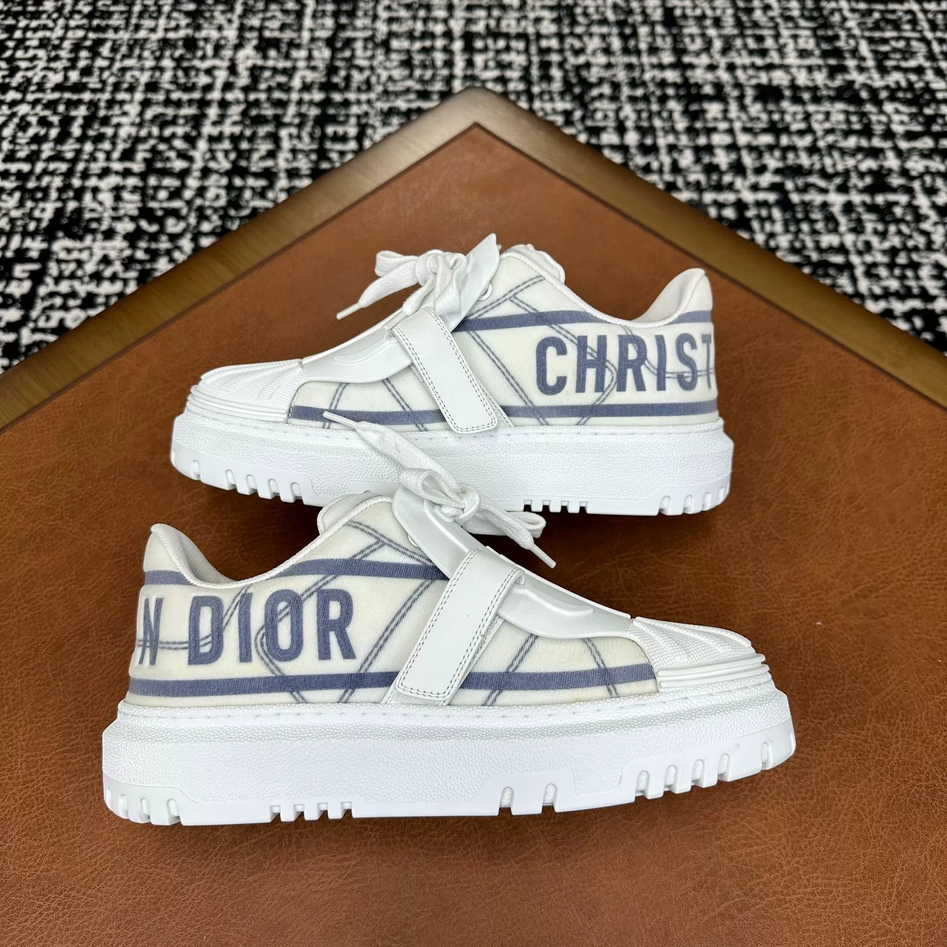 Dior Dior Blue Lowtop Sneakers it_36 Women Size US 6 / IT 36 - 5 Thumbnail