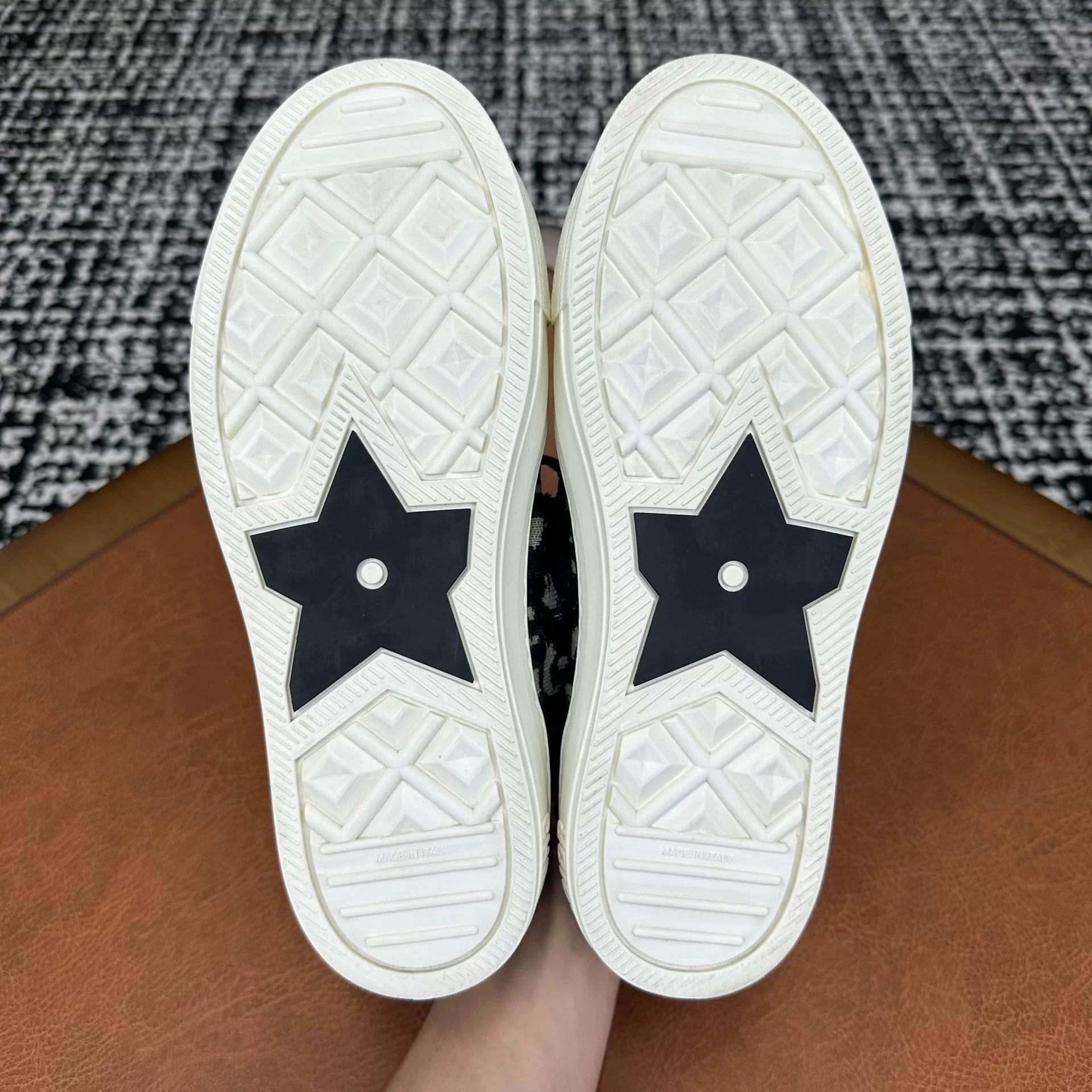 Dior Dior Blue Hitop Sneakers it_37-5 Women Size US 7.5 / IT 37.5 - 7 Thumbnail