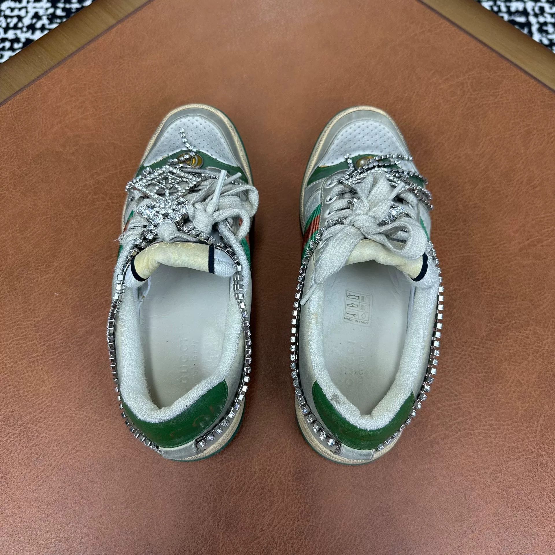 Gucci Gucci Yellow Lowtop Sneakers it_36 Women Size US 6 / IT 36 - 3 Thumbnail