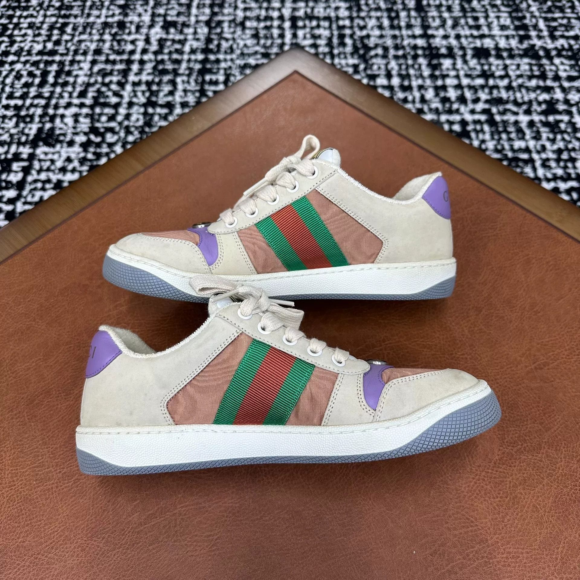 Gucci Gucci White Lowtop Sneakers it_37 Women Size US 7 / IT 37 - 5 Thumbnail