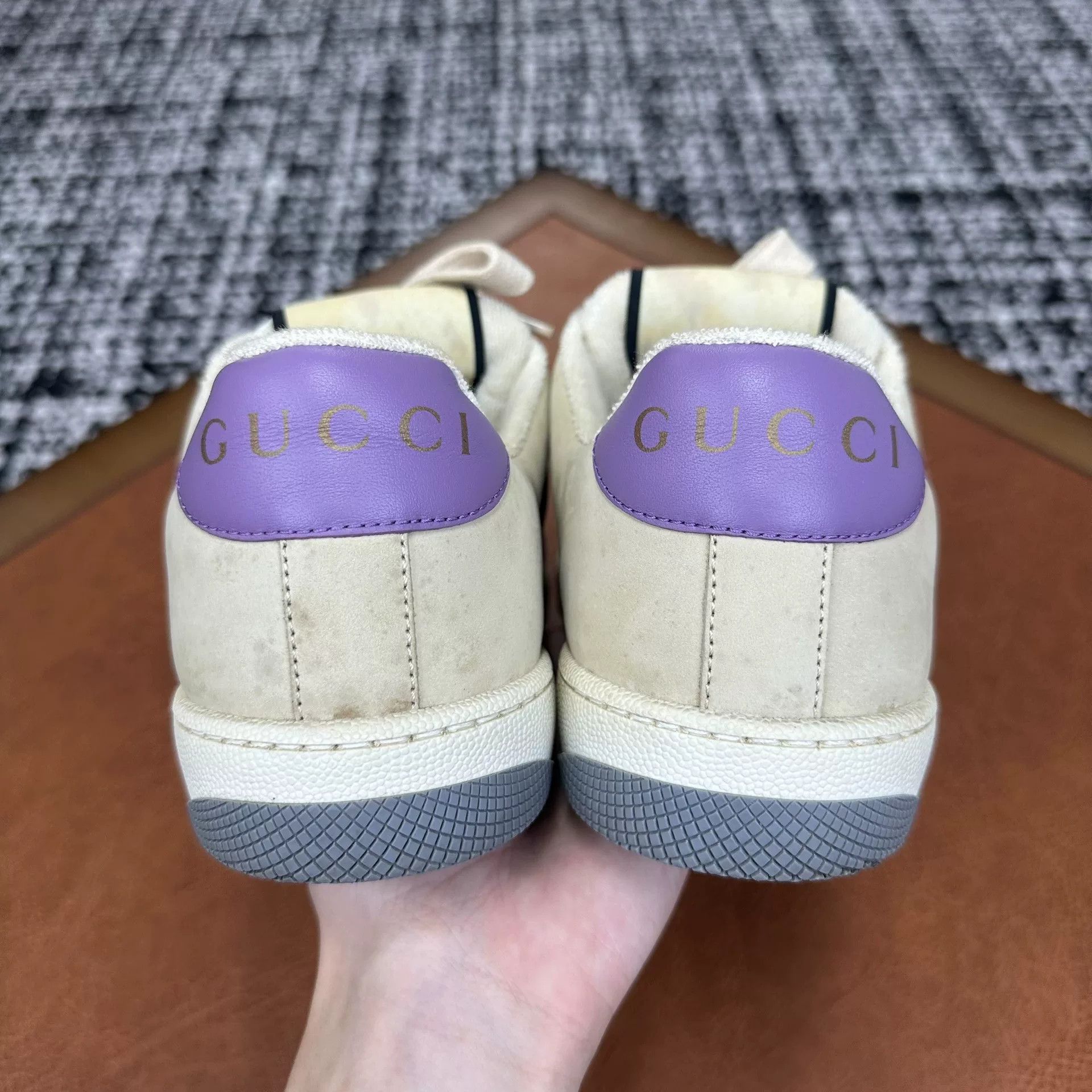 Gucci Gucci White Lowtop Sneakers it_37 Women Size US 7 / IT 37 - 6 Thumbnail