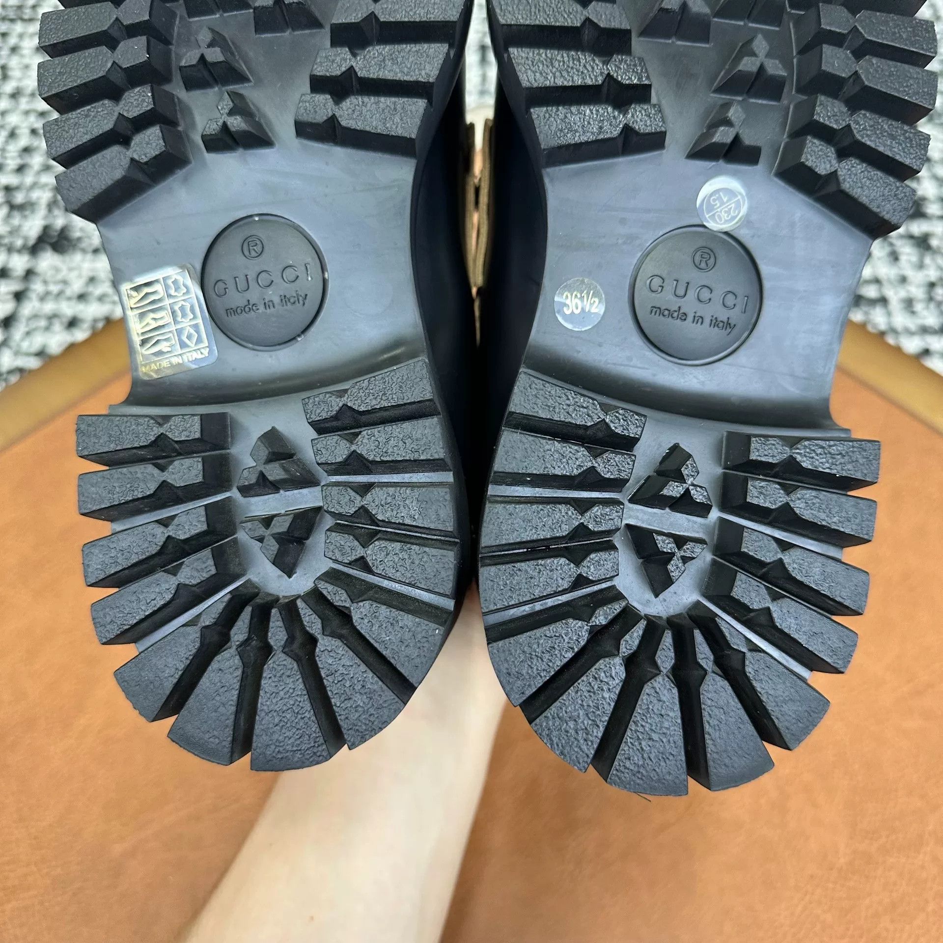 Gucci Gucci Leather Black Lowtop Sneakers it_36-5 Women Size US 6.5 / IT 36.5 - 9 Thumbnail