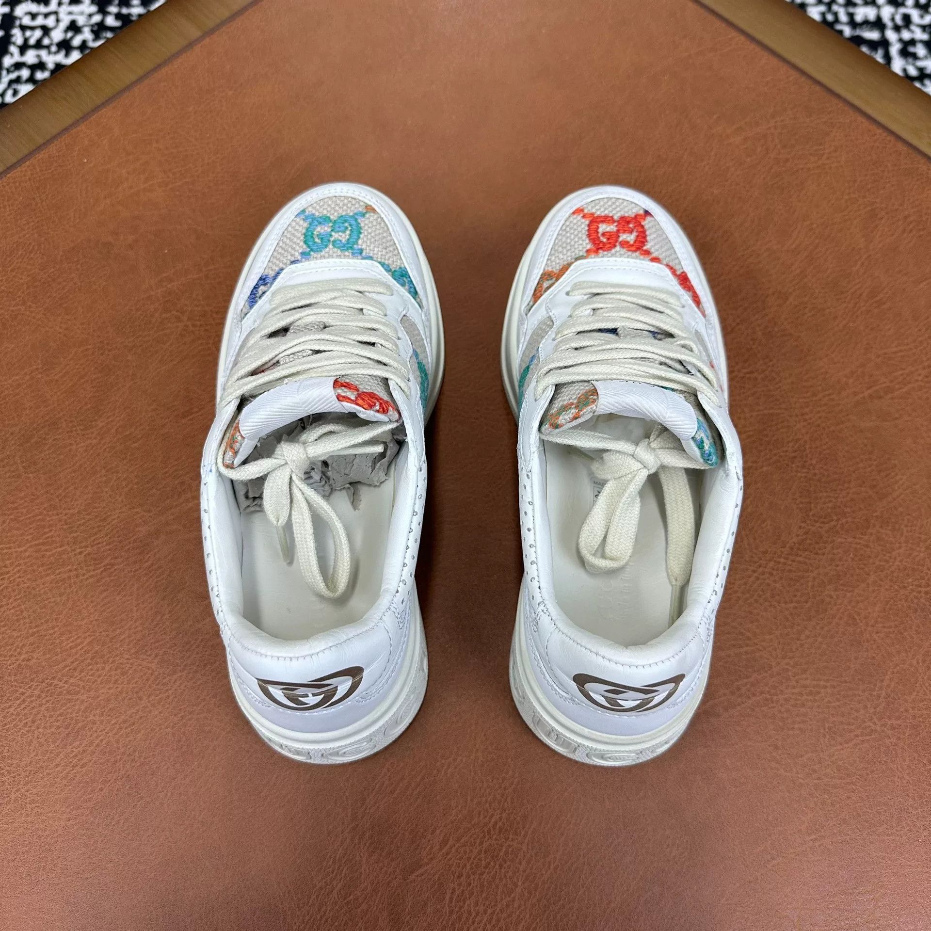 Gucci Gucci Embroidered Lowtop Sneakers it_35-5 Women Size US 5.5 / IT 35.5 - 4 Thumbnail