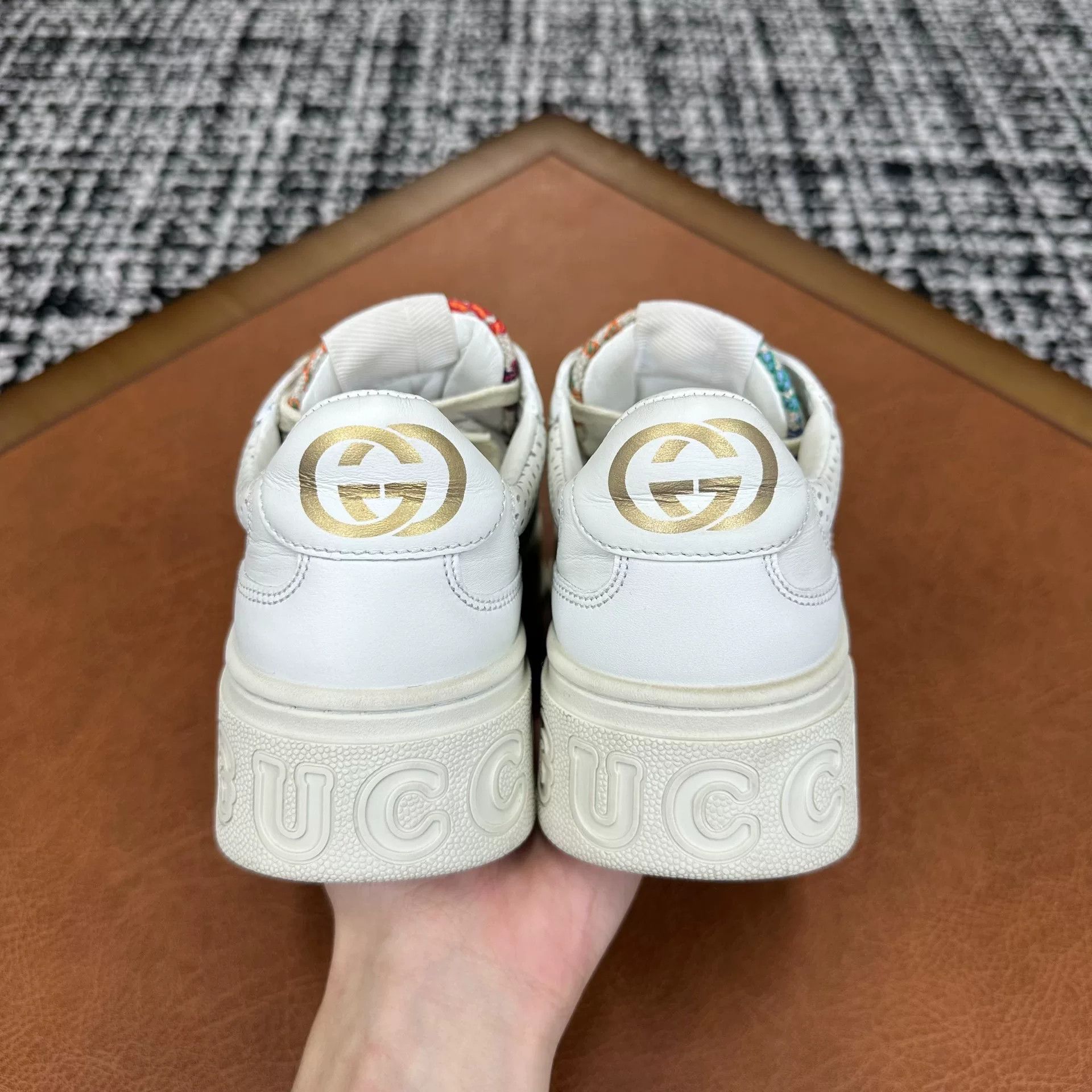 Gucci Gucci Embroidered Lowtop Sneakers it_35-5 Women Size US 5.5 / IT 35.5 - 3 Thumbnail