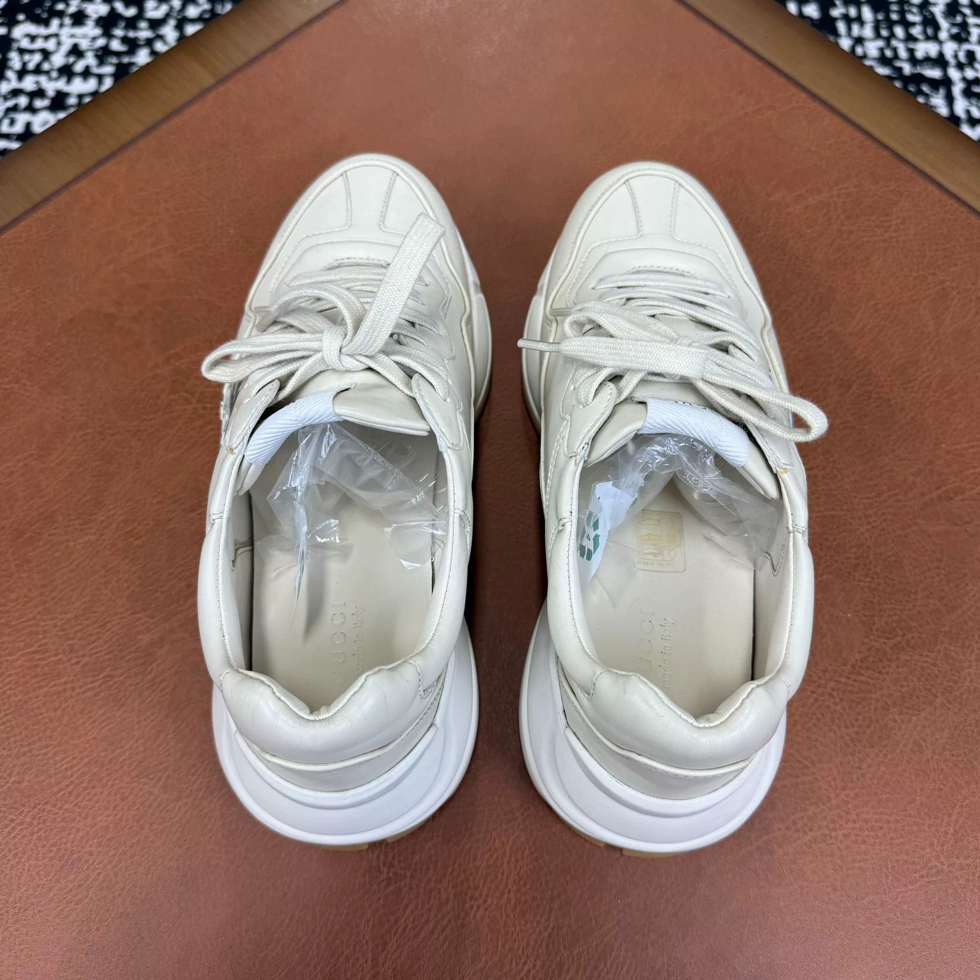 Gucci Gucci Printed Pink Lowtop Sneakers it_38 Women Size US 8 / IT 38 - 3 Thumbnail