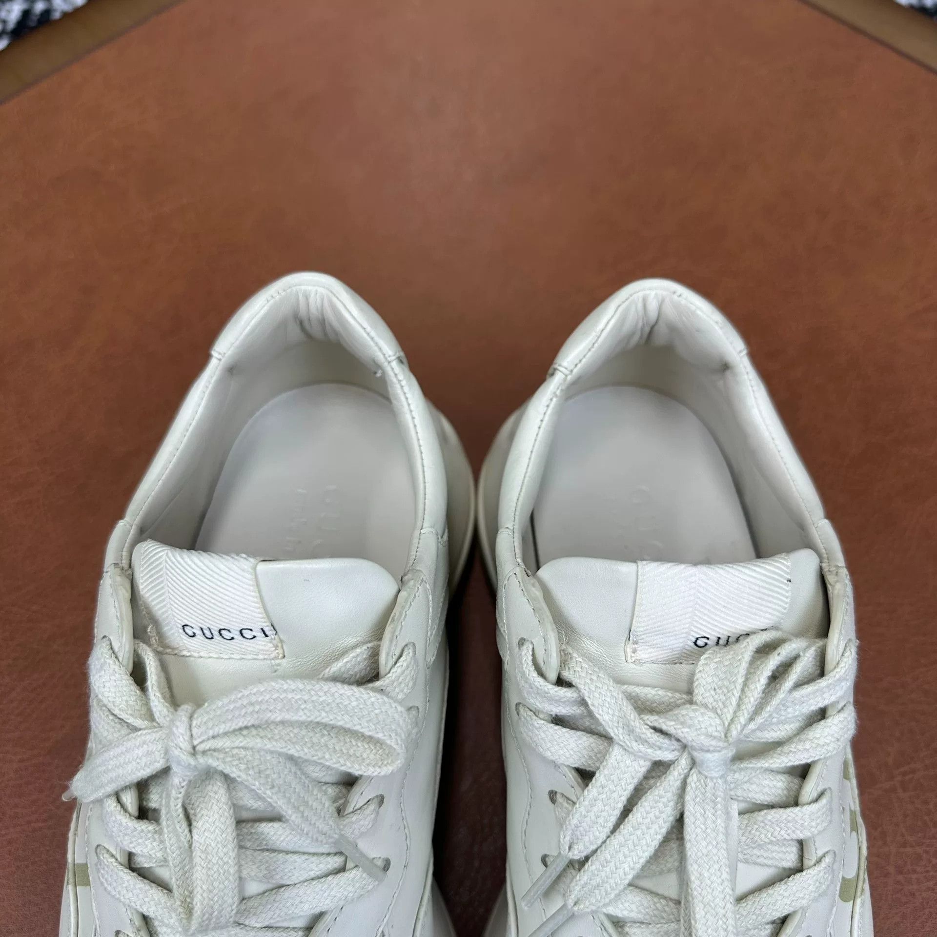 Gucci Gucci Retro Lowtop Sneakers 6 Men Size US 6 / EU 39 - 8 Thumbnail