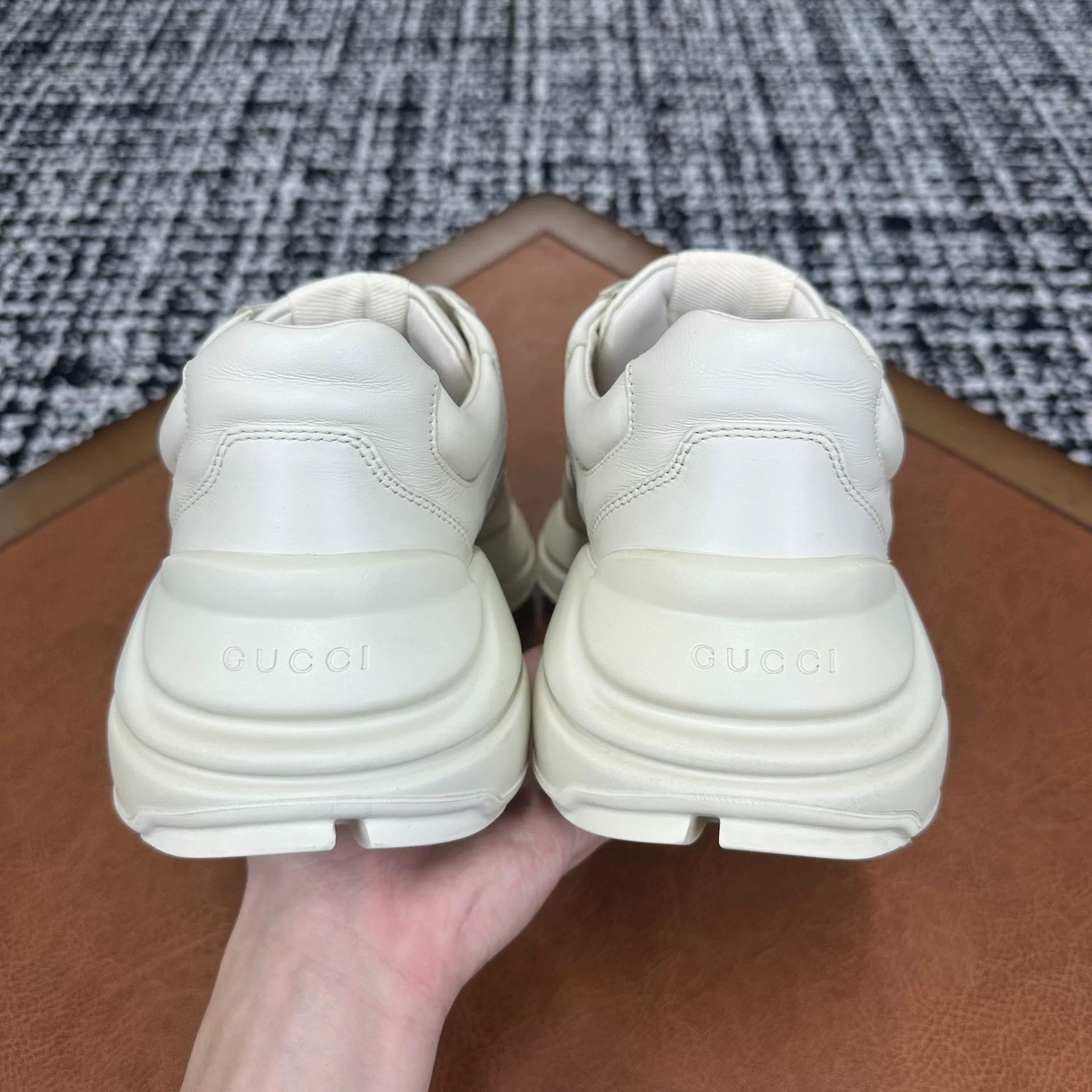 Gucci Gucci Printed Lowtop Sneakers 8 Men Size US 8 / EU 41 - 6 Thumbnail