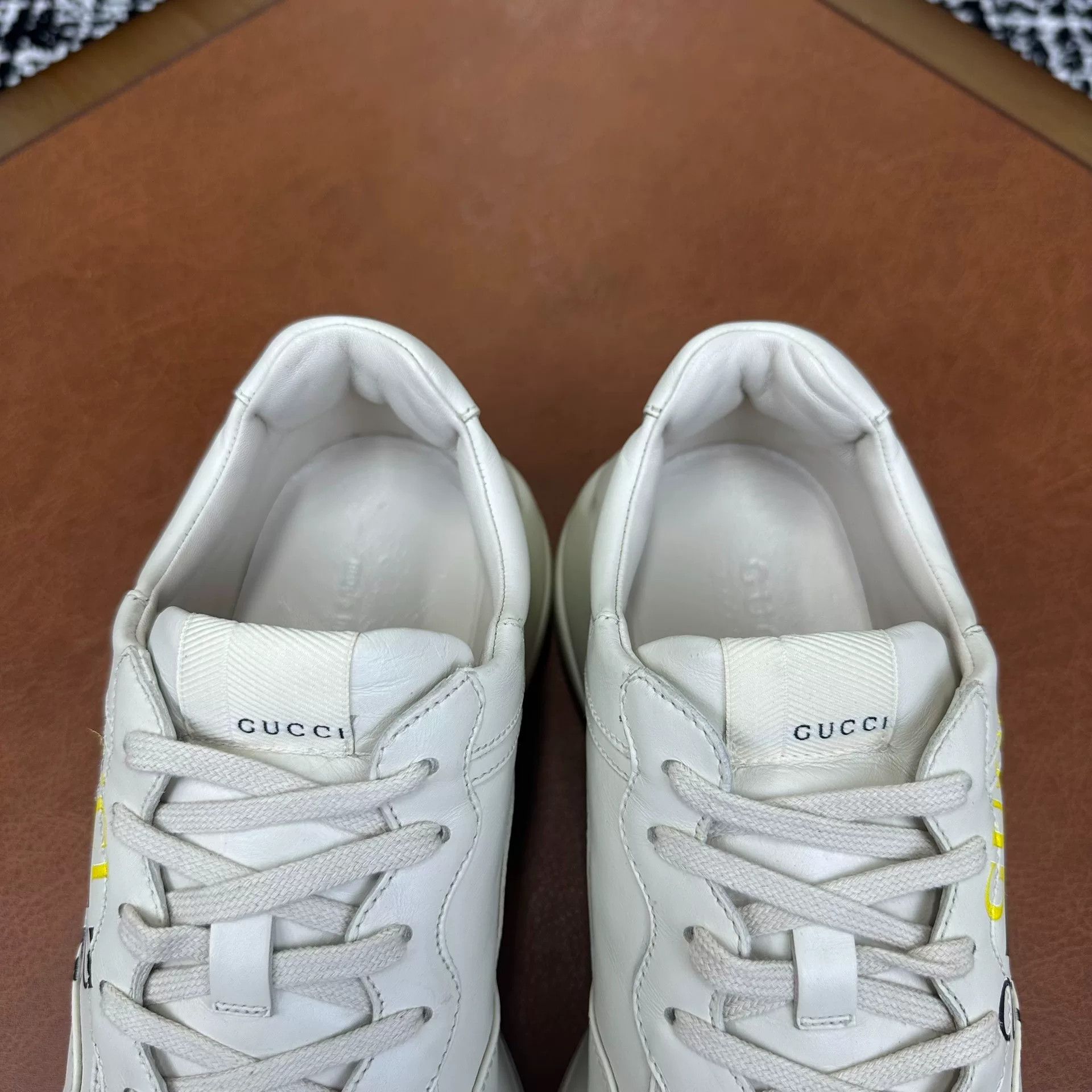 Gucci Gucci Printed Lowtop Sneakers 8 Men Size US 8 / EU 41 - 8 Thumbnail