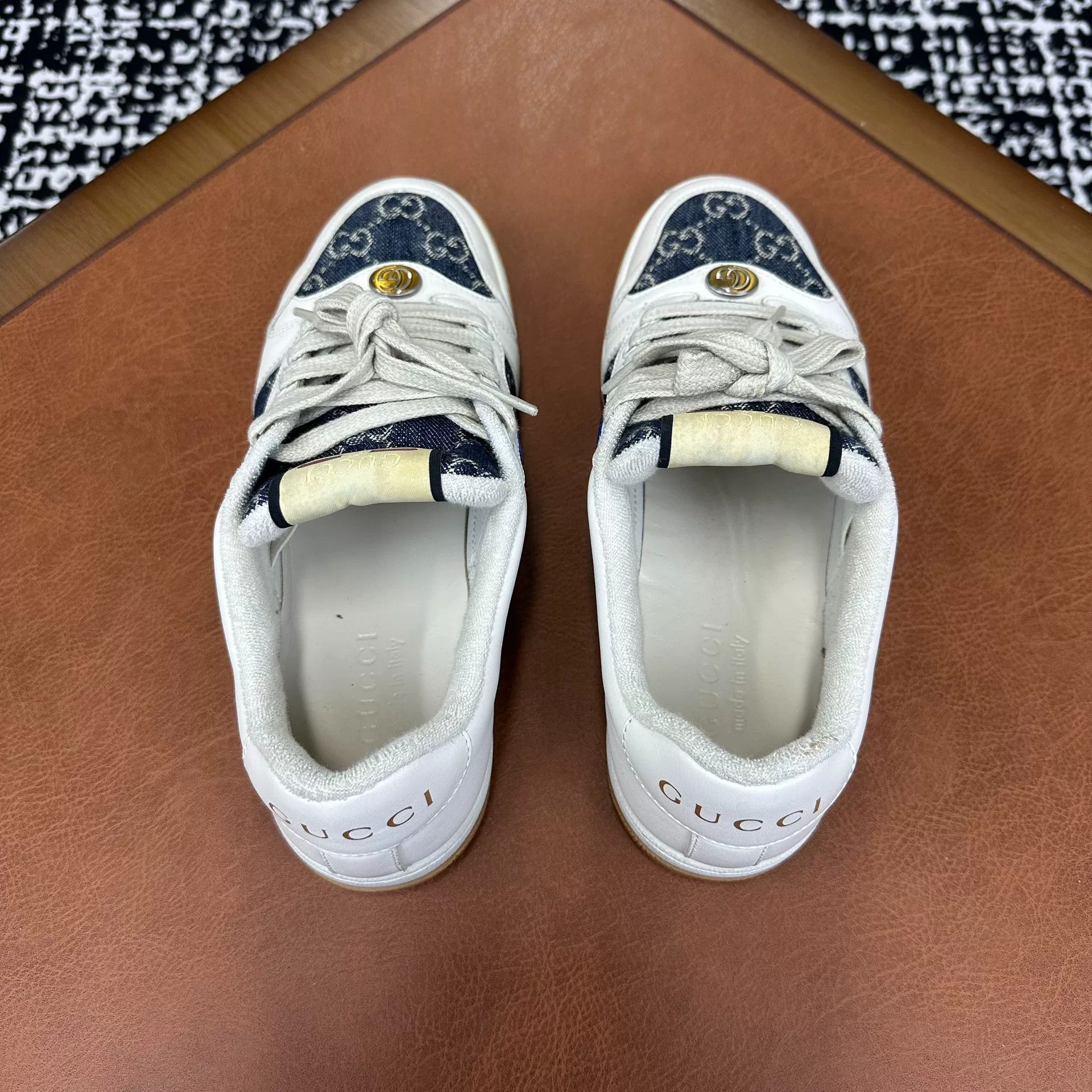 Gucci Gucci Blue Lowtop Sneakers 7 Men Size US 7 / EU 40 - 3 Thumbnail