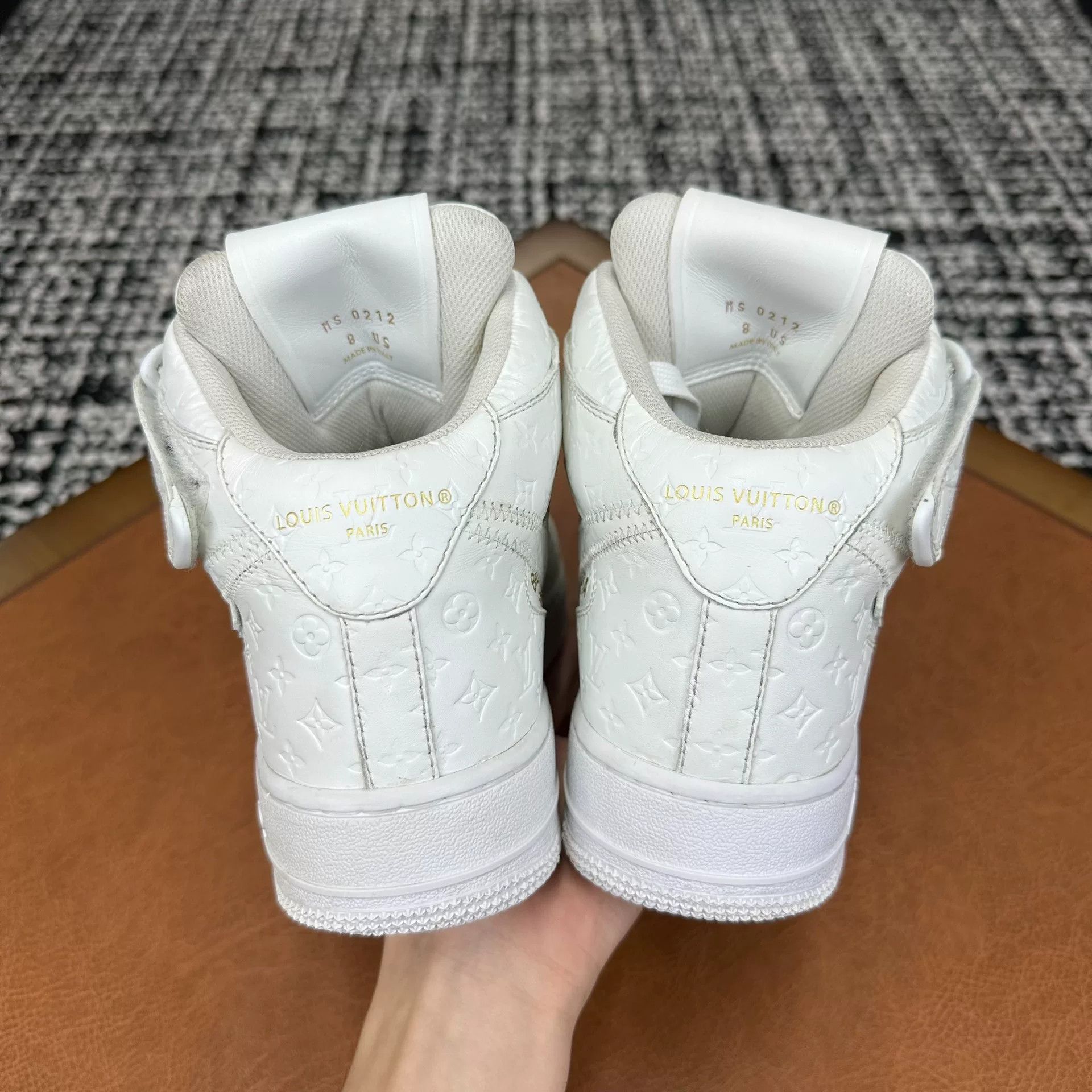 Louis Vuitton Louis Vuitton AF1 White Lowtop Sneakers 8 Men Size US 8 / EU 41 - 4 Thumbnail