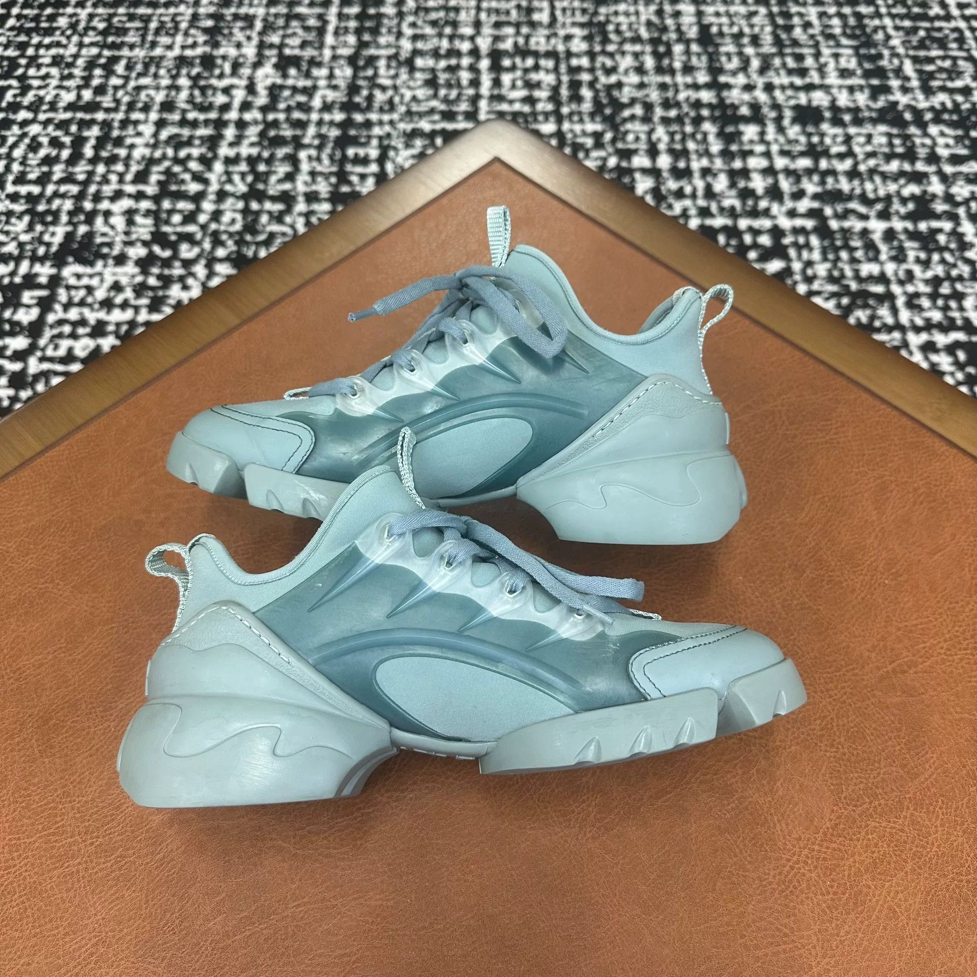 Dior Dior Blue Lowtop Sneakers it_36-5 Women Size US 6.5 / IT 36.5 - 7 Thumbnail