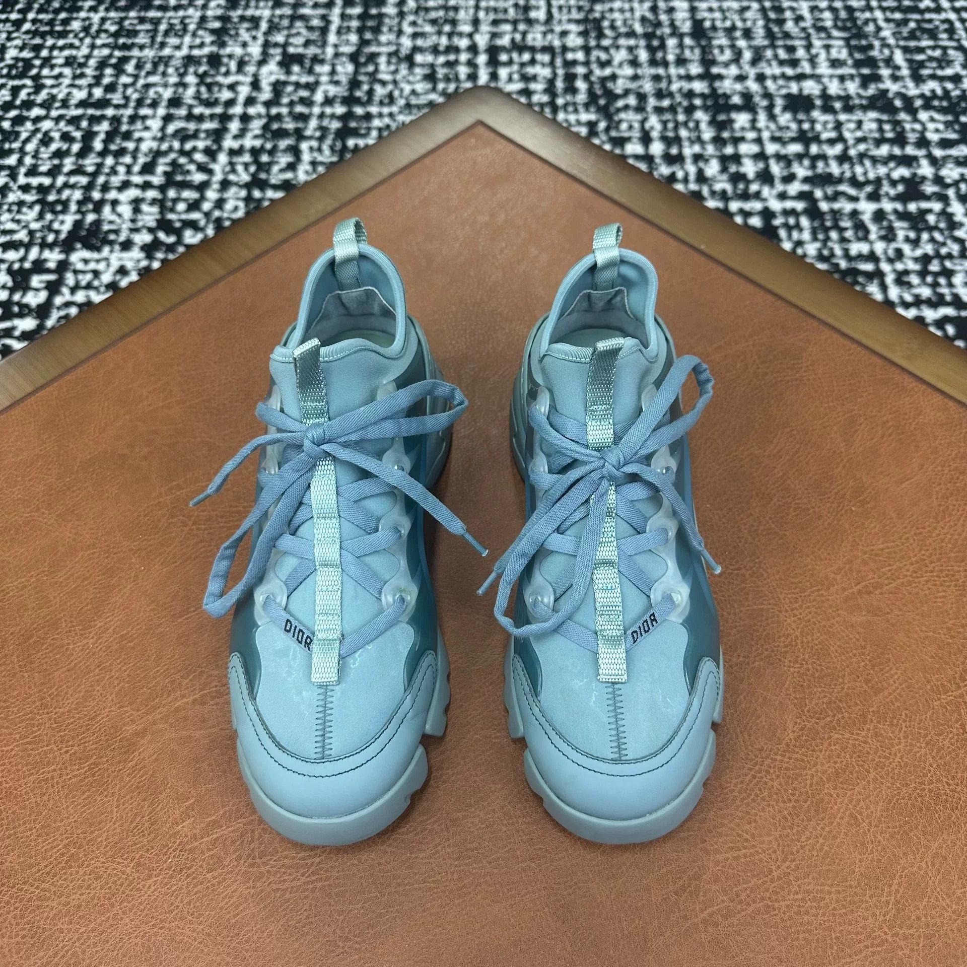 Dior Dior Blue Lowtop Sneakers it_36-5 Women Size US 6.5 / IT 36.5 - 2 Thumbnail