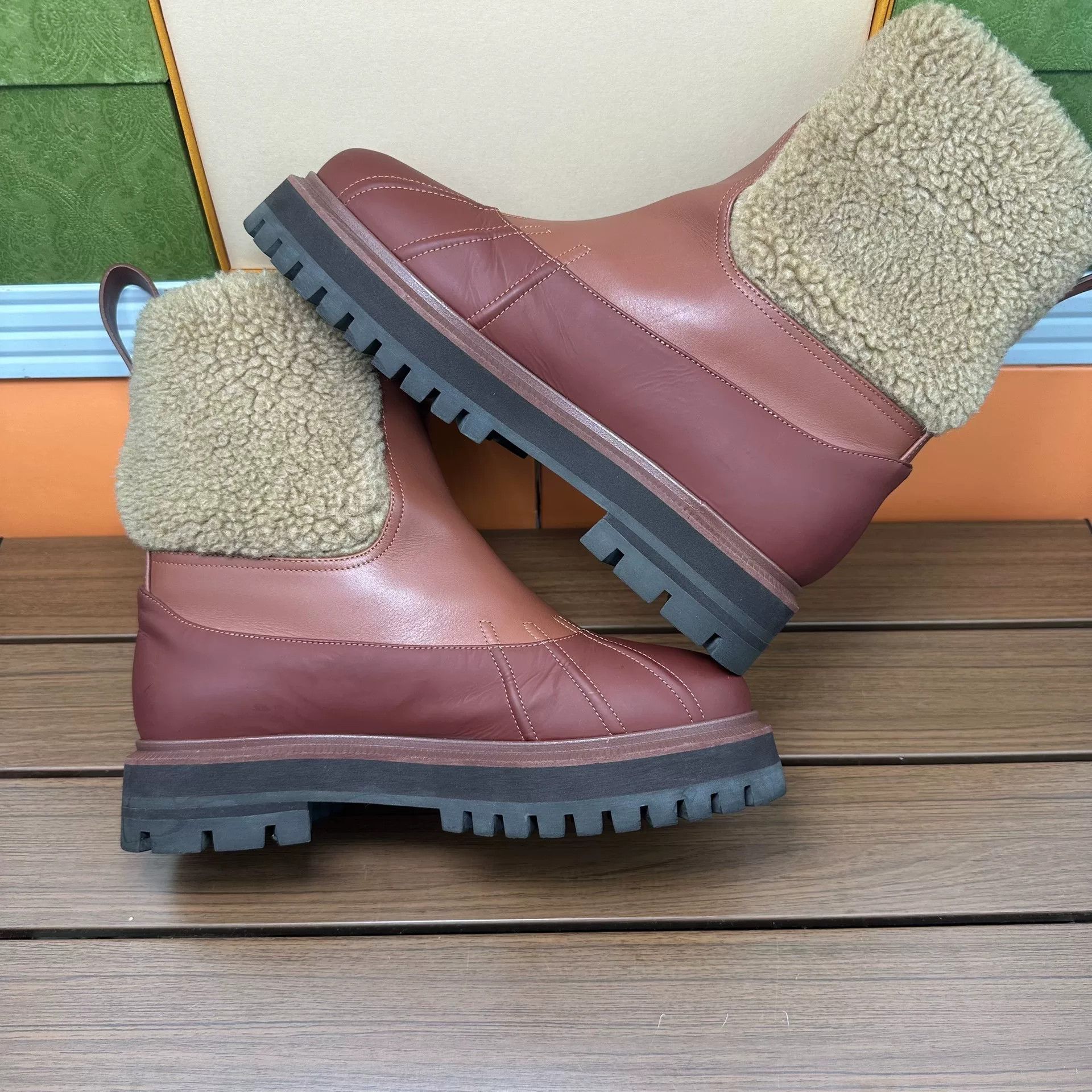 Loro Piana Loro Piana Brown Boots it_36 Women Size US 6 / IT 36 - 3 Thumbnail
