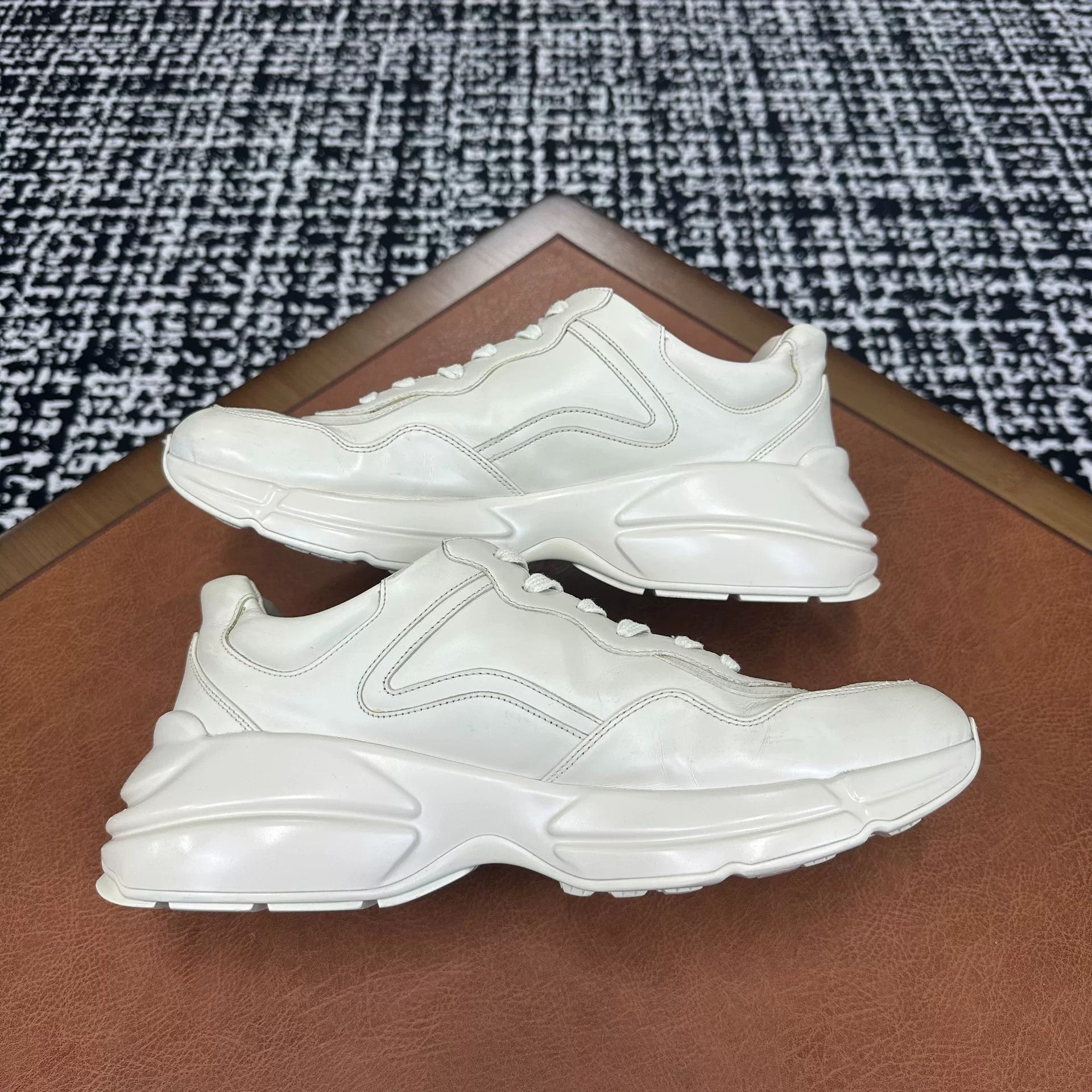 Gucci Gucci Printed Lowtop Sneakers 11 Men Size US 11 / EU 44 - 6 Thumbnail