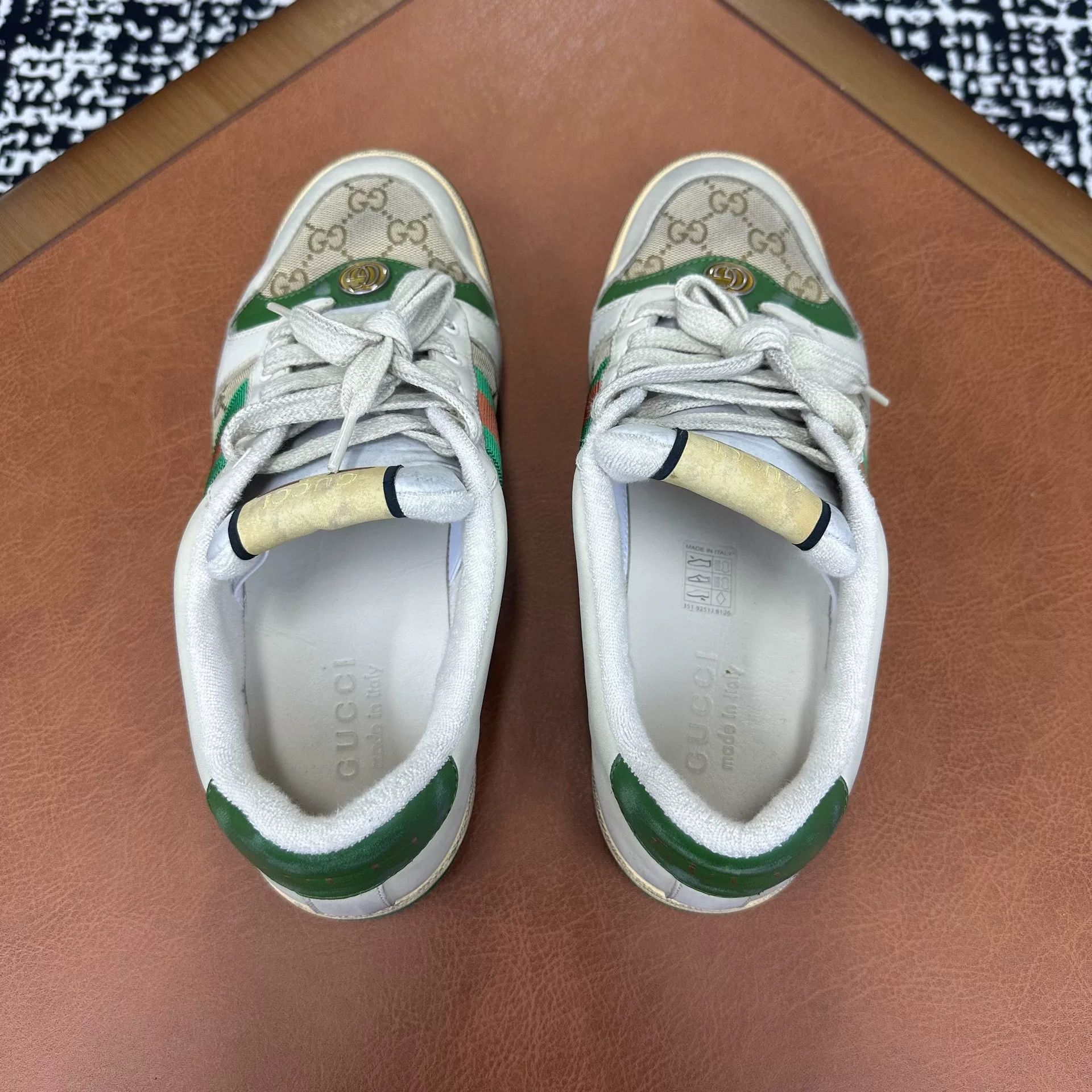 Gucci Gucci Green Lowtop Sneakers 9 Men Size US 9 / EU 42 - 3 Thumbnail