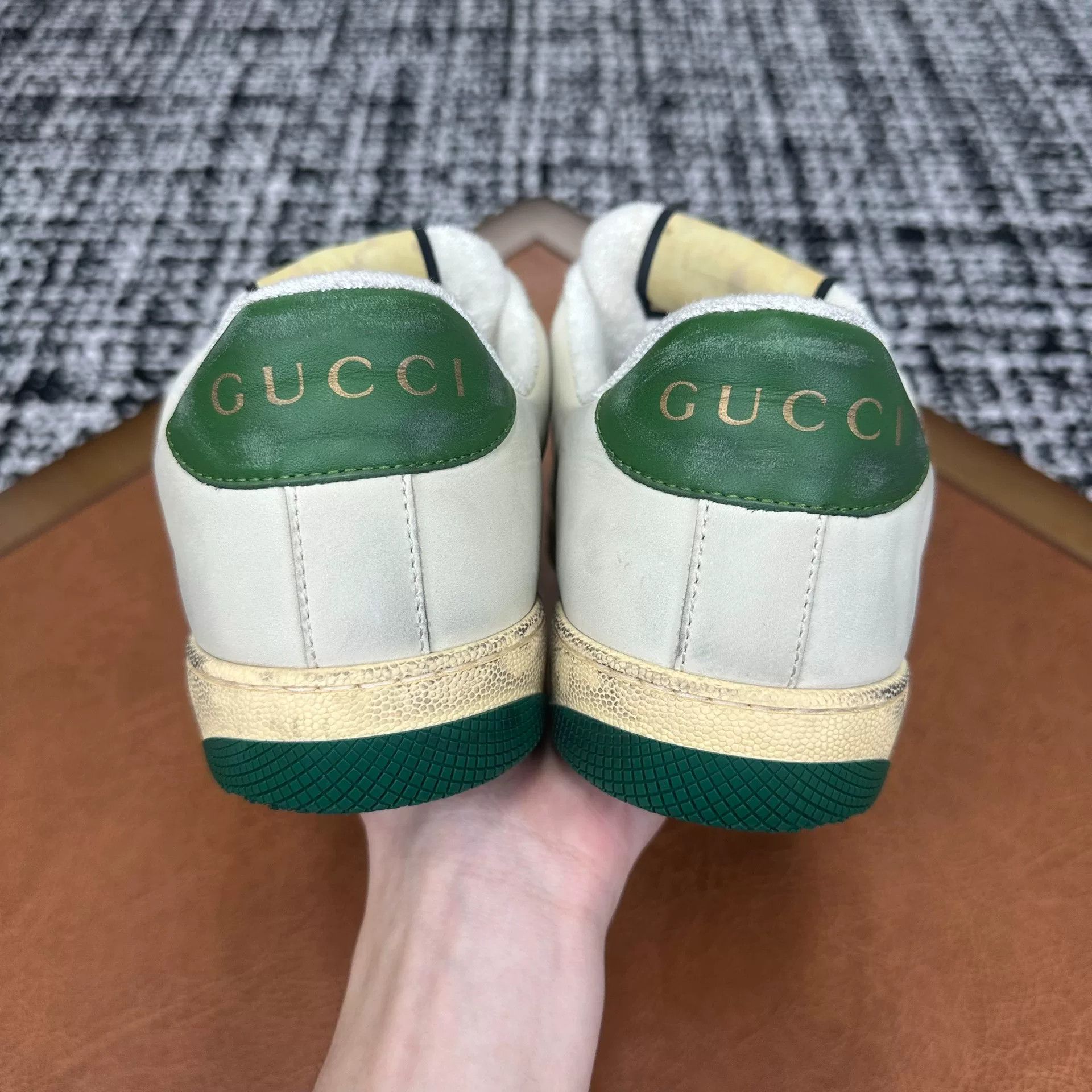 Gucci Gucci Green Lowtop Sneakers 9 Men Size US 9 / EU 42 - 4 Thumbnail