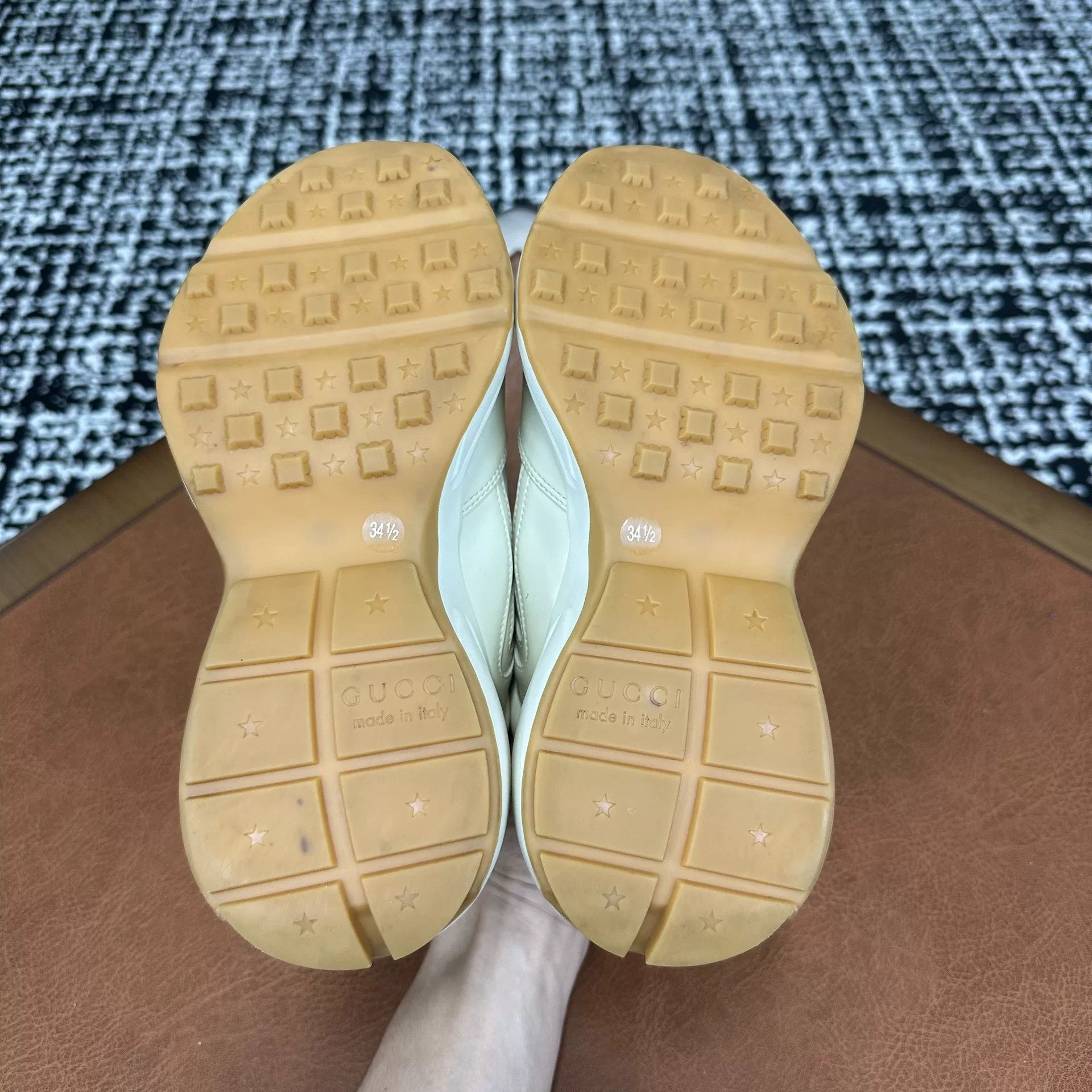 Gucci Gucci Printed Lowtop Sneakers it_34-5 Women Size US 4.5 / IT 34.5 - 8 Thumbnail