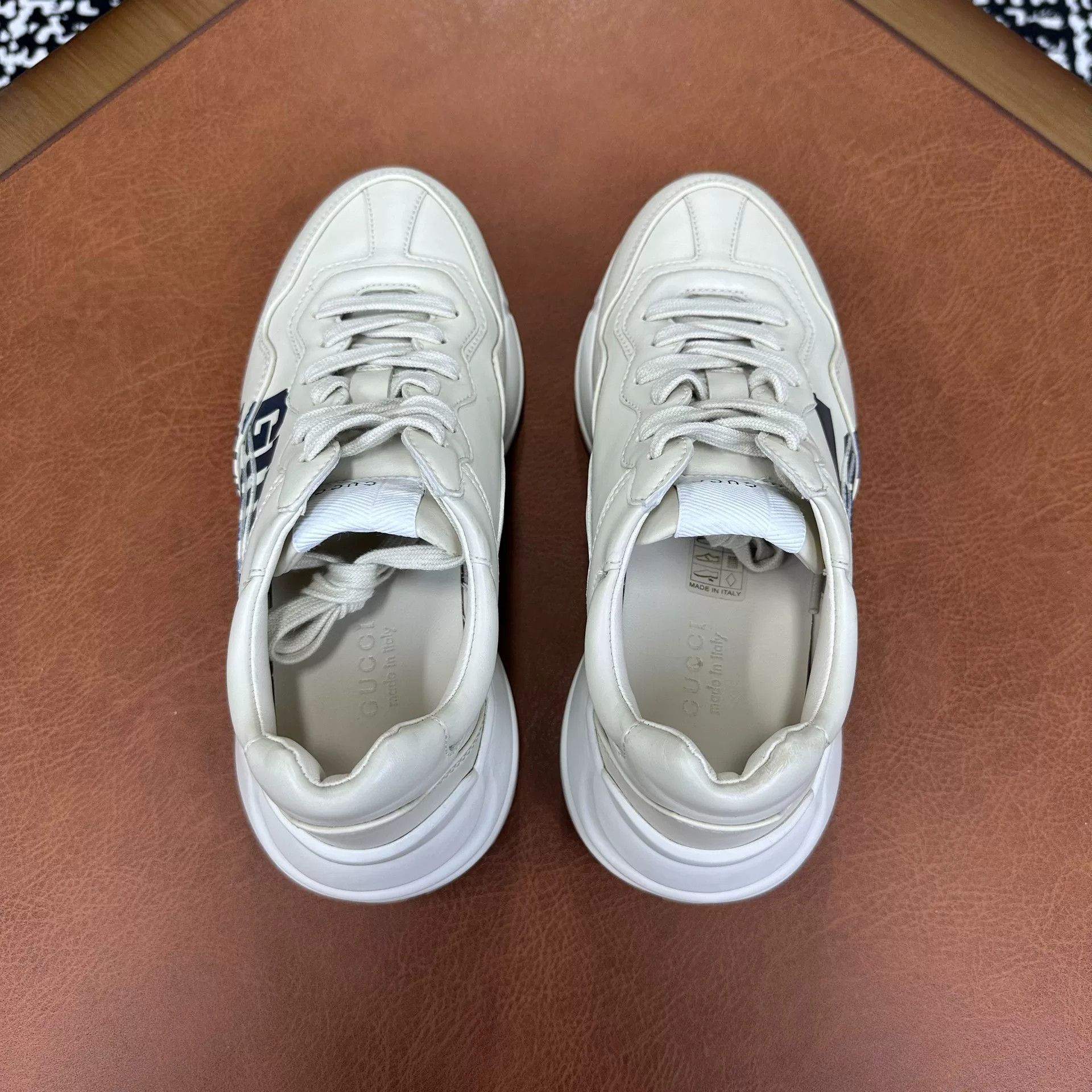 Gucci Gucci Printed Lowtop Sneakers it_34-5 Women Size US 4.5 / IT 34.5 - 3 Thumbnail