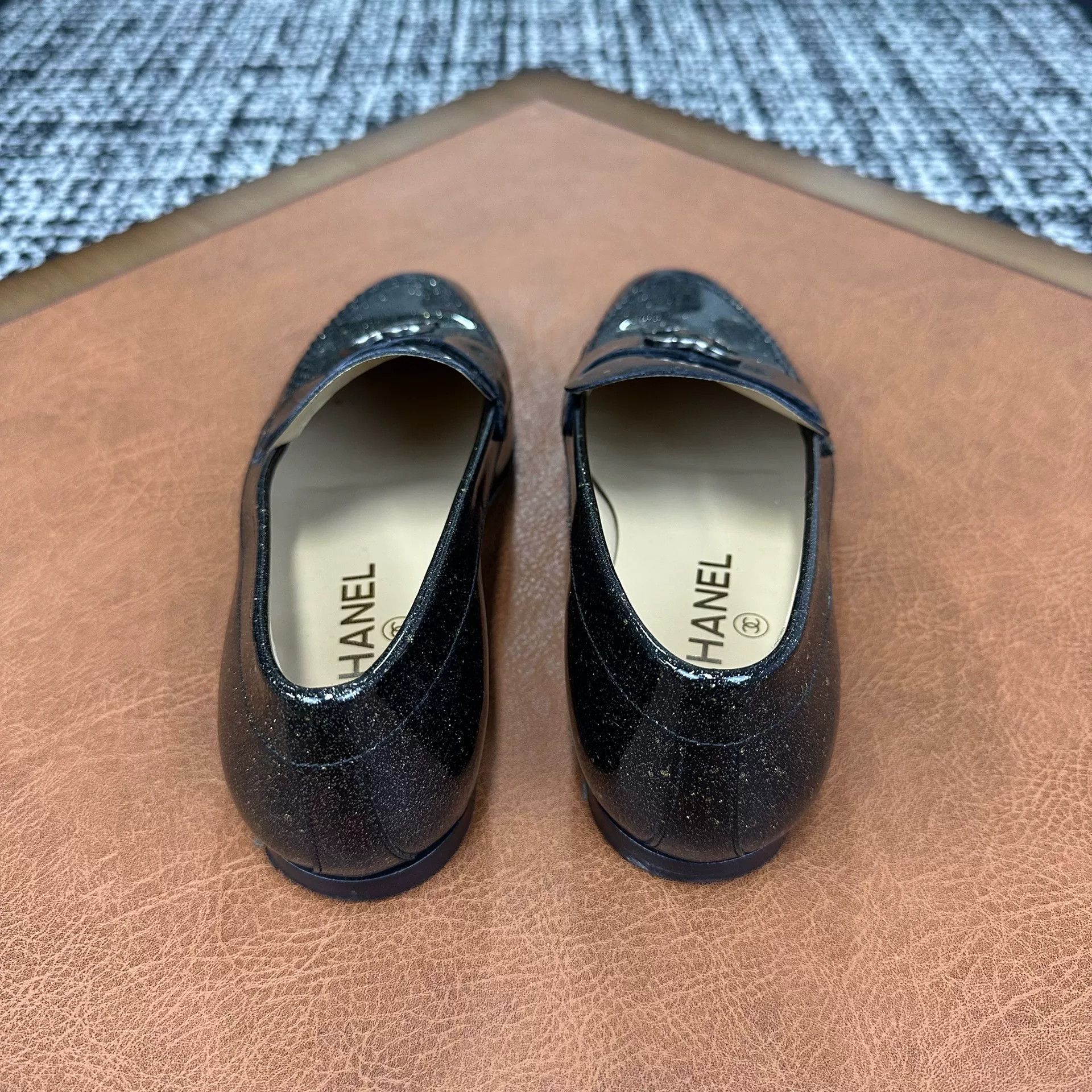 Chanel Chanel Patent Black Lowtop Sneakers it_37 Women Size US 7 / IT 37 - 5 Thumbnail