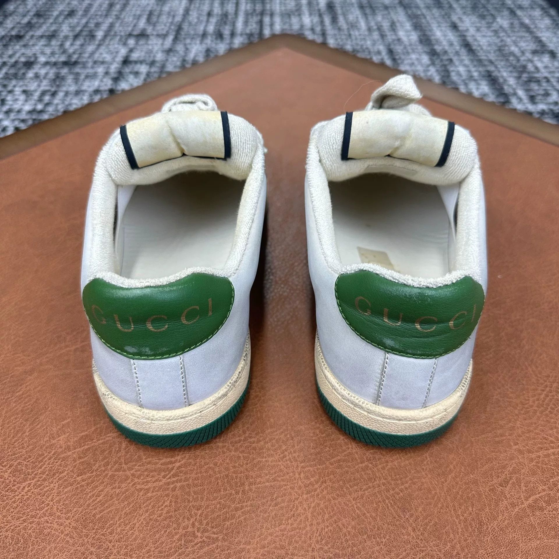 Gucci Gucci Green Lowtop Sneakers it_36 Women Size US 6 / IT 36 - 4 Thumbnail